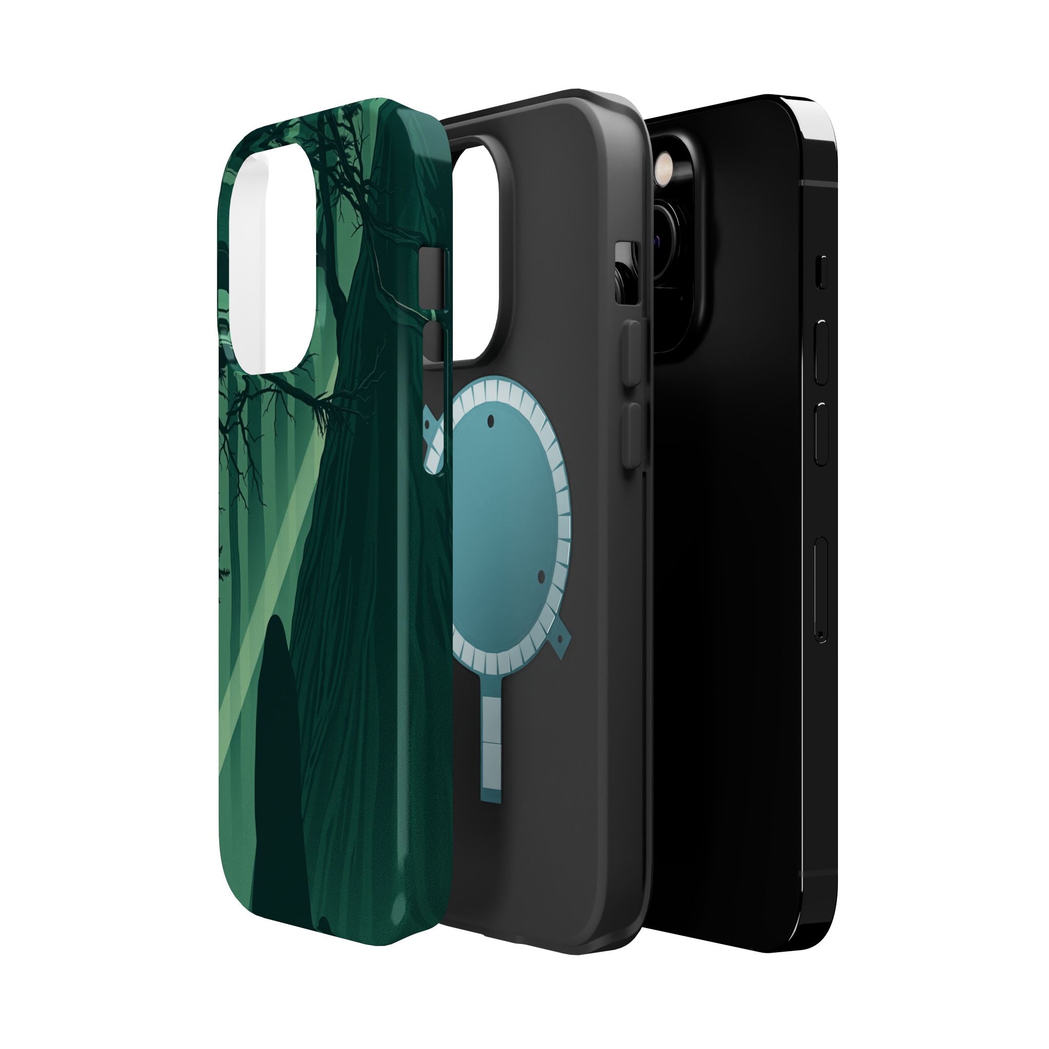 iPhone Sage And Ivory Dark Forest Spirits Slim Everyday Designer Case · iPhone C