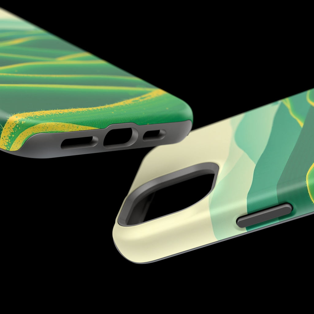iPhone Rolling Hills Risograph Print Slim Everyday Designer Case · iPhone Case