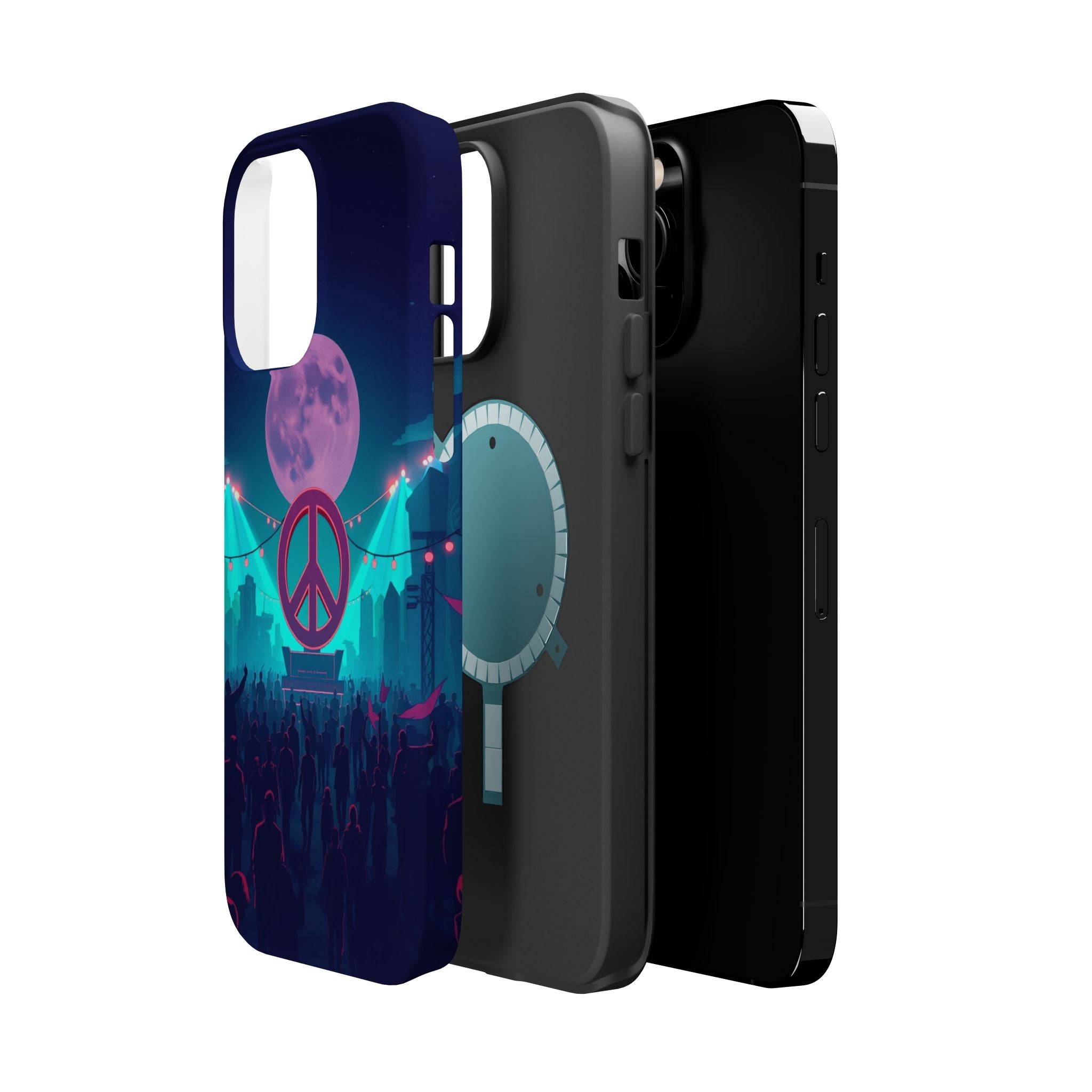 iPhone Woodstock Peace Mystic Art Bold Modern Everyday Snap Case · iPhone Case