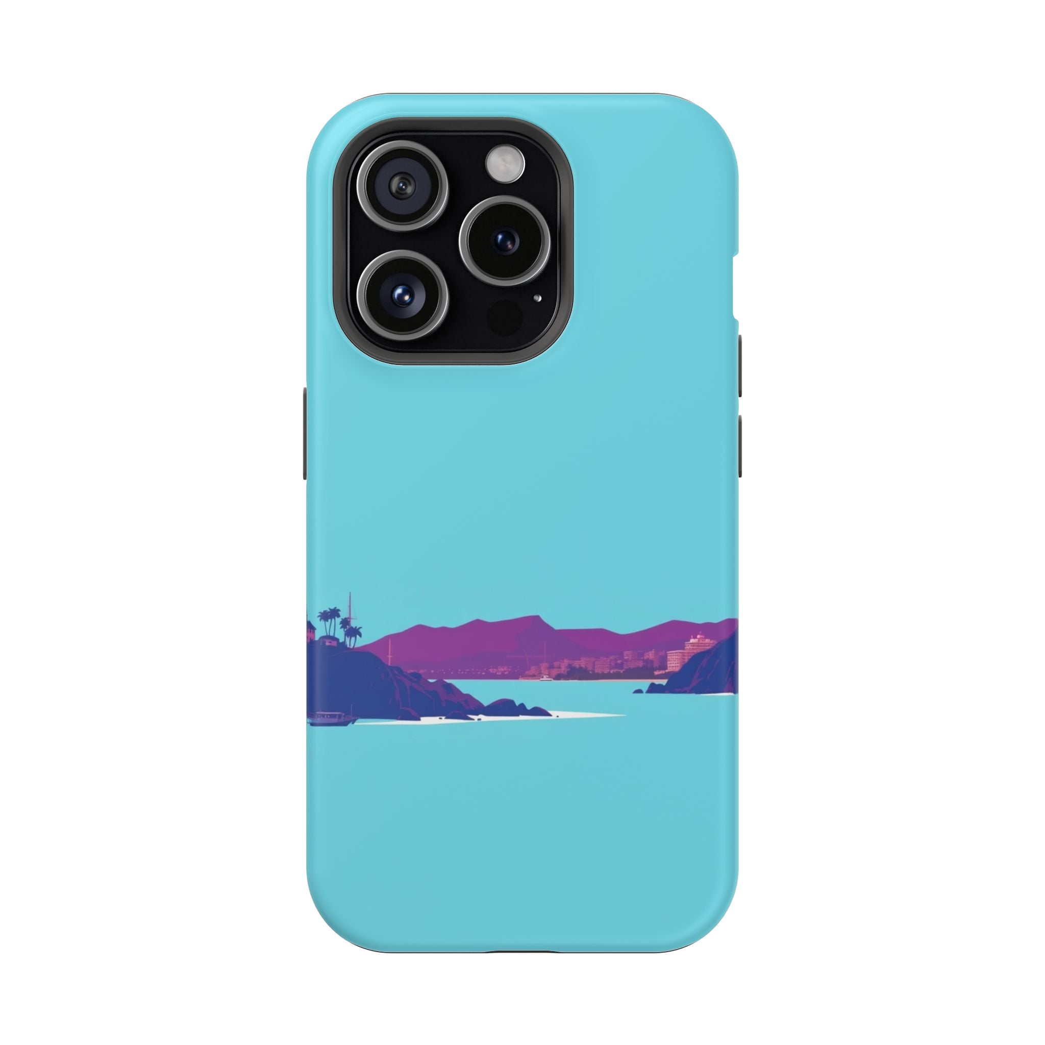 iPhone Hibiscus Coast Mystic Art Bold Modern Everyday Snap Case · iPhone Case