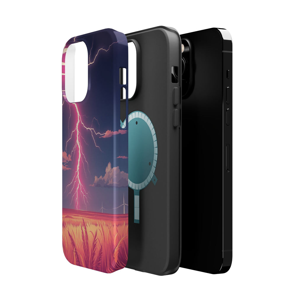 iPhone Rose Pink And Cream Prairie Lightning Slim iPhone Everyday · iPhone Case