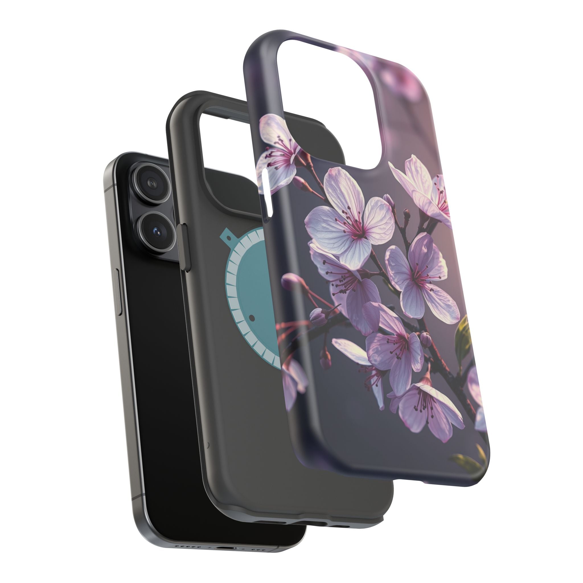 iPhone Cherry Blossom Enchanted Art Artistic Everyday Cas Slim Snap Case · iPhon