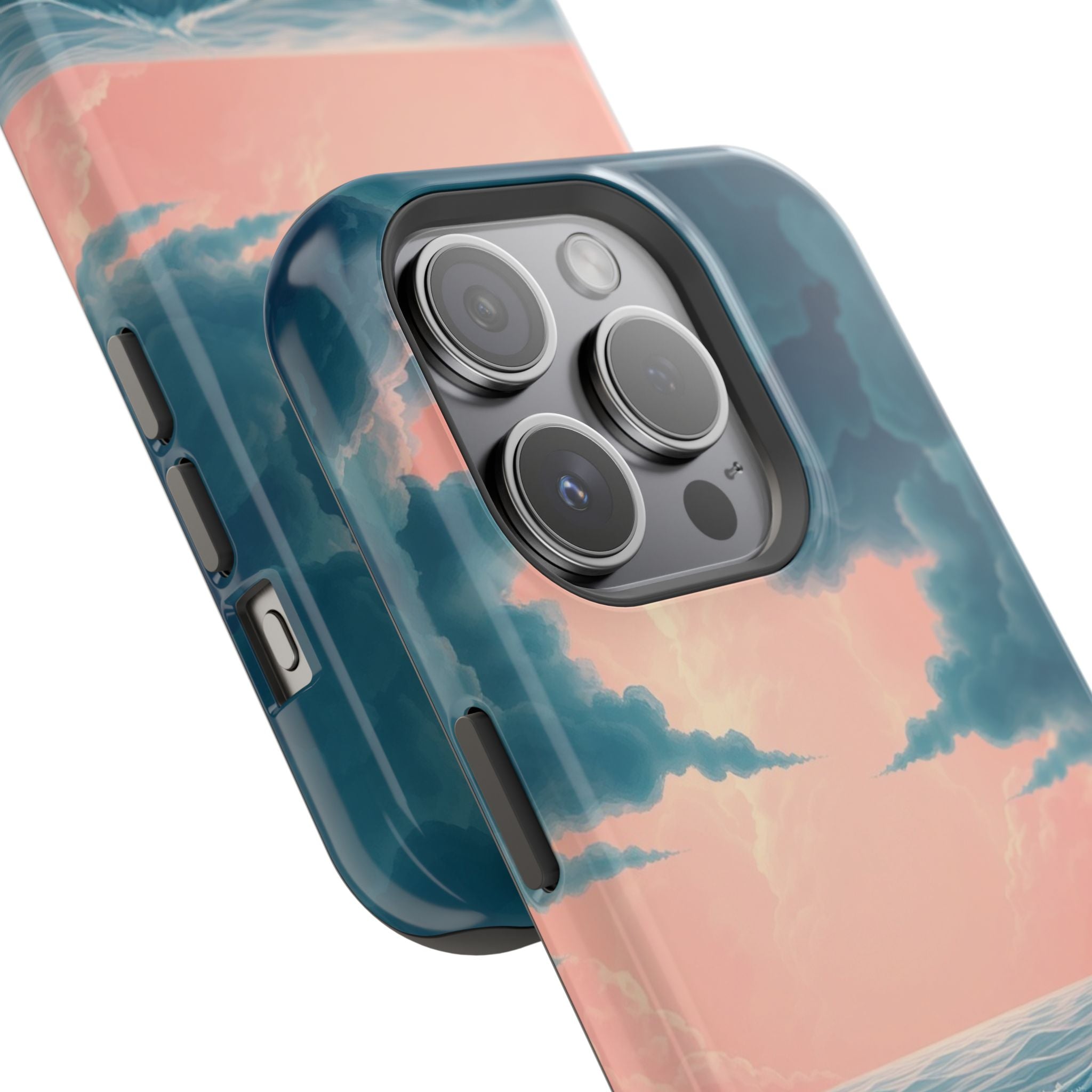 iPhone Storm at Sea 3D Digital Slim Everyday Designer Case · iPhone Case