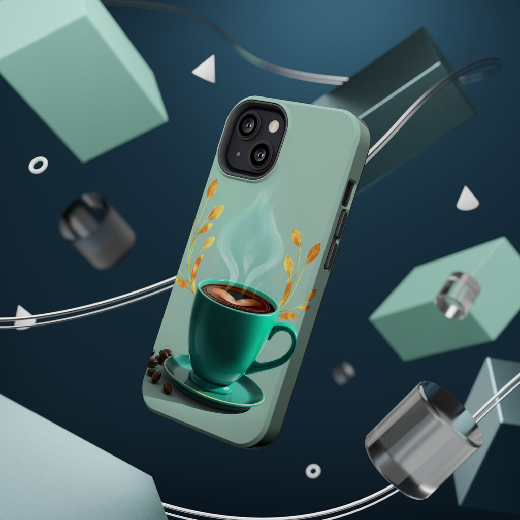 iPhone Radiant Emotional Support Coffee Design Soft Finish Everyday Case · iPhon