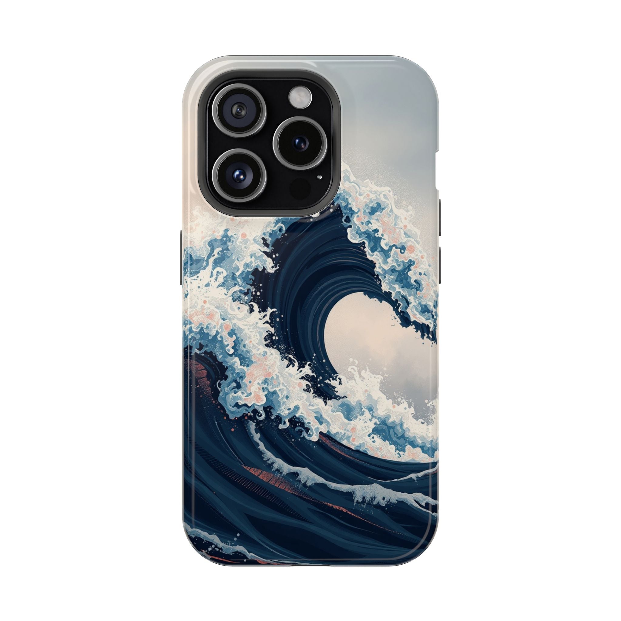 iPhone Ocean Wave Crash Grunge Distressed Slim iPhone Everyday Designer · iPhone