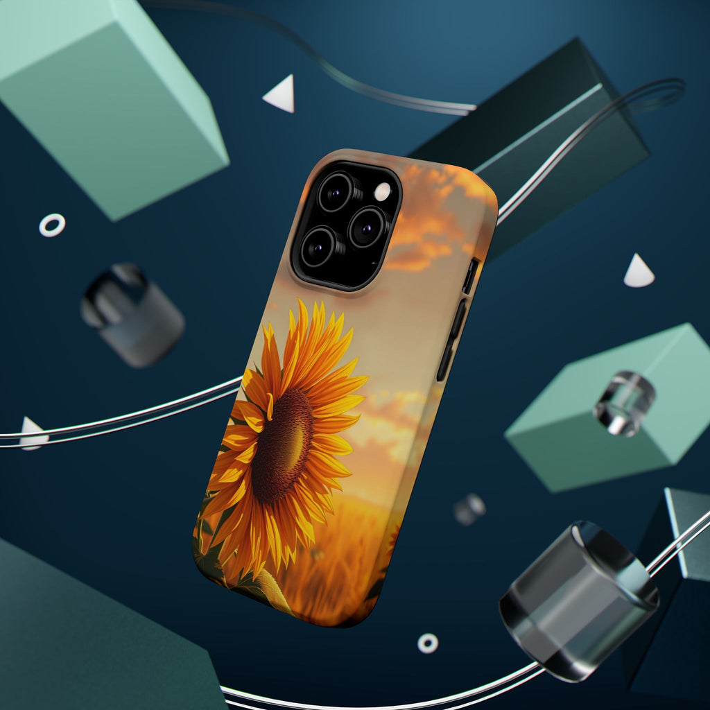 iPhone Sunflower Prairie Electric Art Slim Everyday Designer Case · iPhone Case