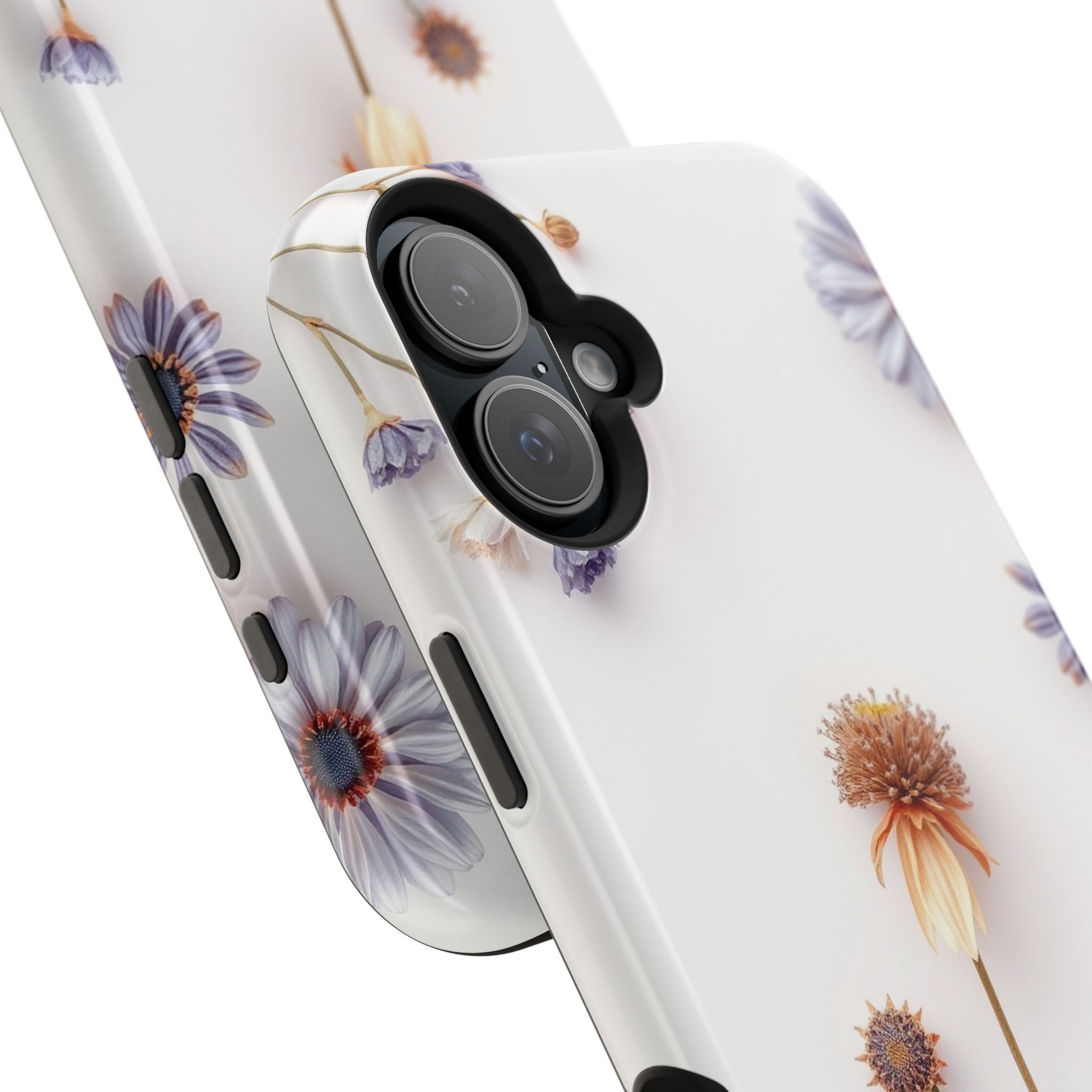 iPhone Dried Flower Flat Lay Bold Art Slim Everyday Designer Case · iPhone Case