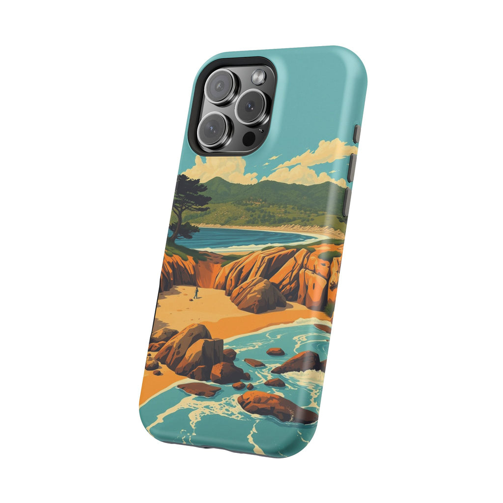iPhone Pebble Beach Vintage Retro Poster Slim Everyday iPhone Designer · iPhone