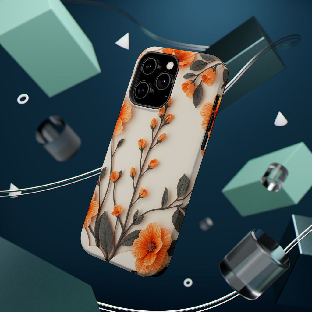 iPhone Vintage Botanical Print Paper Cut Art Slim iPhone Everyday · iPhone Case