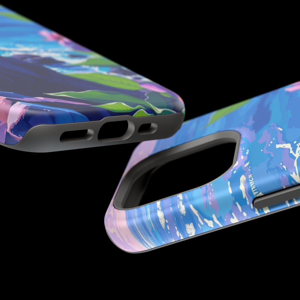 iPhone Hibiscus Coast Enchanted Art Slim Everyday Designer Case · iPhone Case