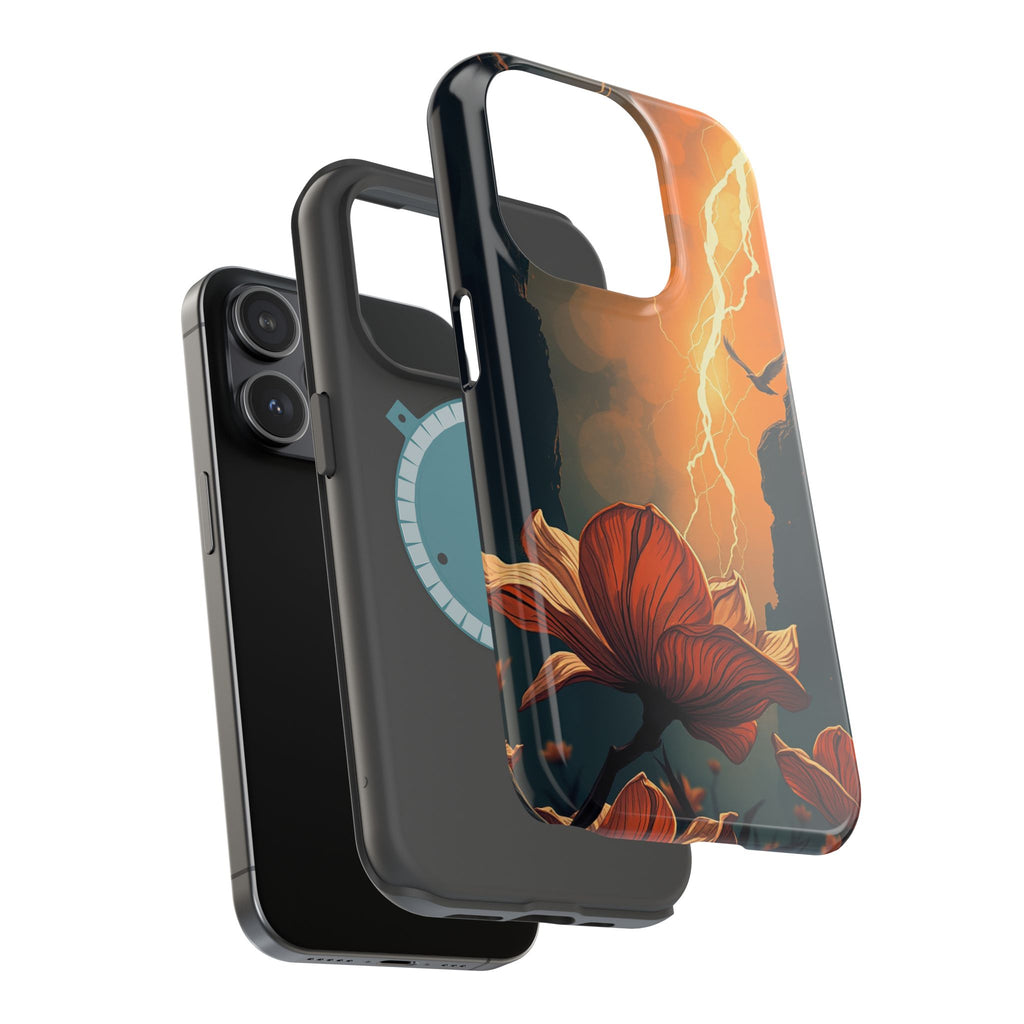 iPhone Vibrant Petal Storm Design Bold Modern Everyday Snap Case · iPhone Case