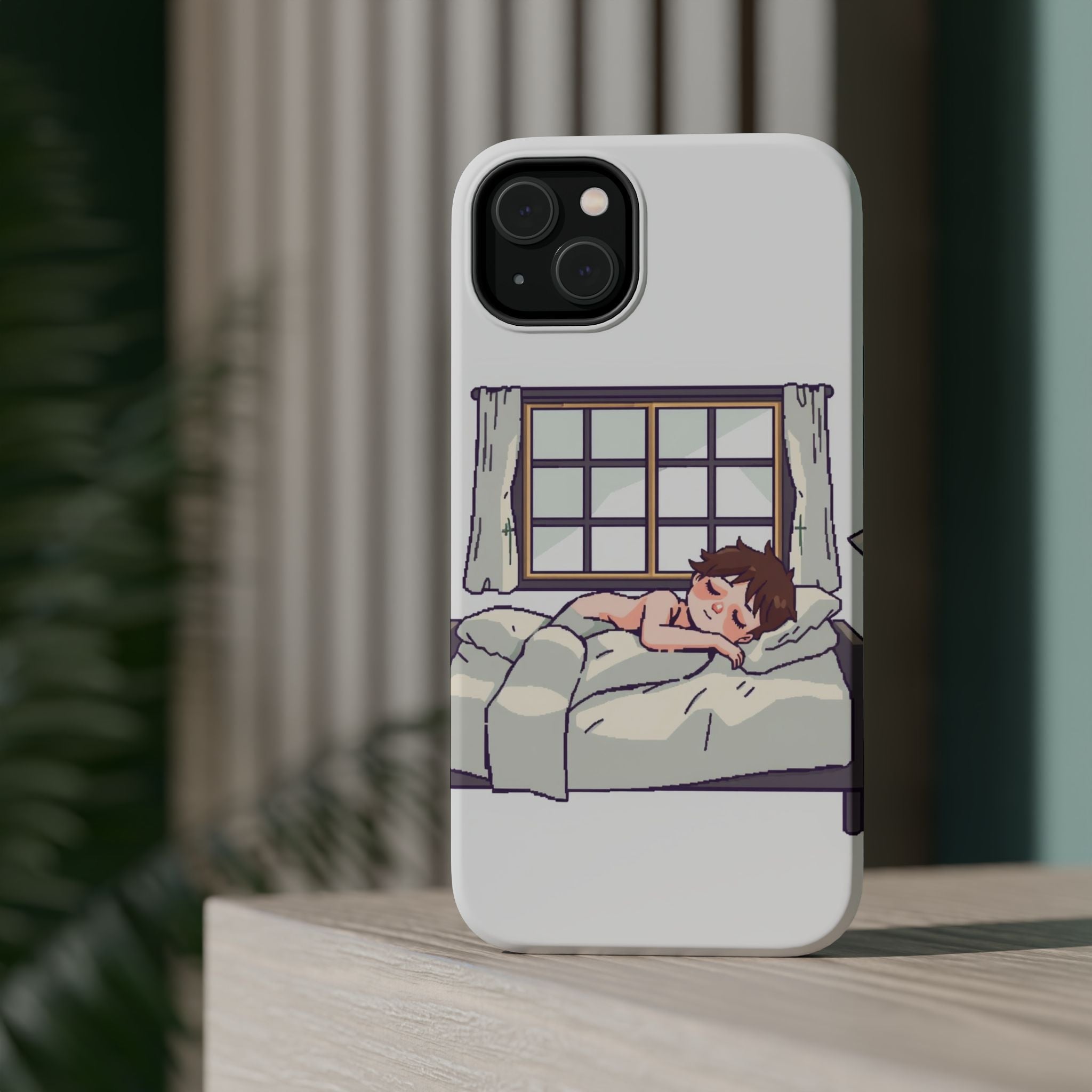 iPhone Do Not Disturb: Napping Bold Art Slim Everyday Designer Case · iPhone Cas
