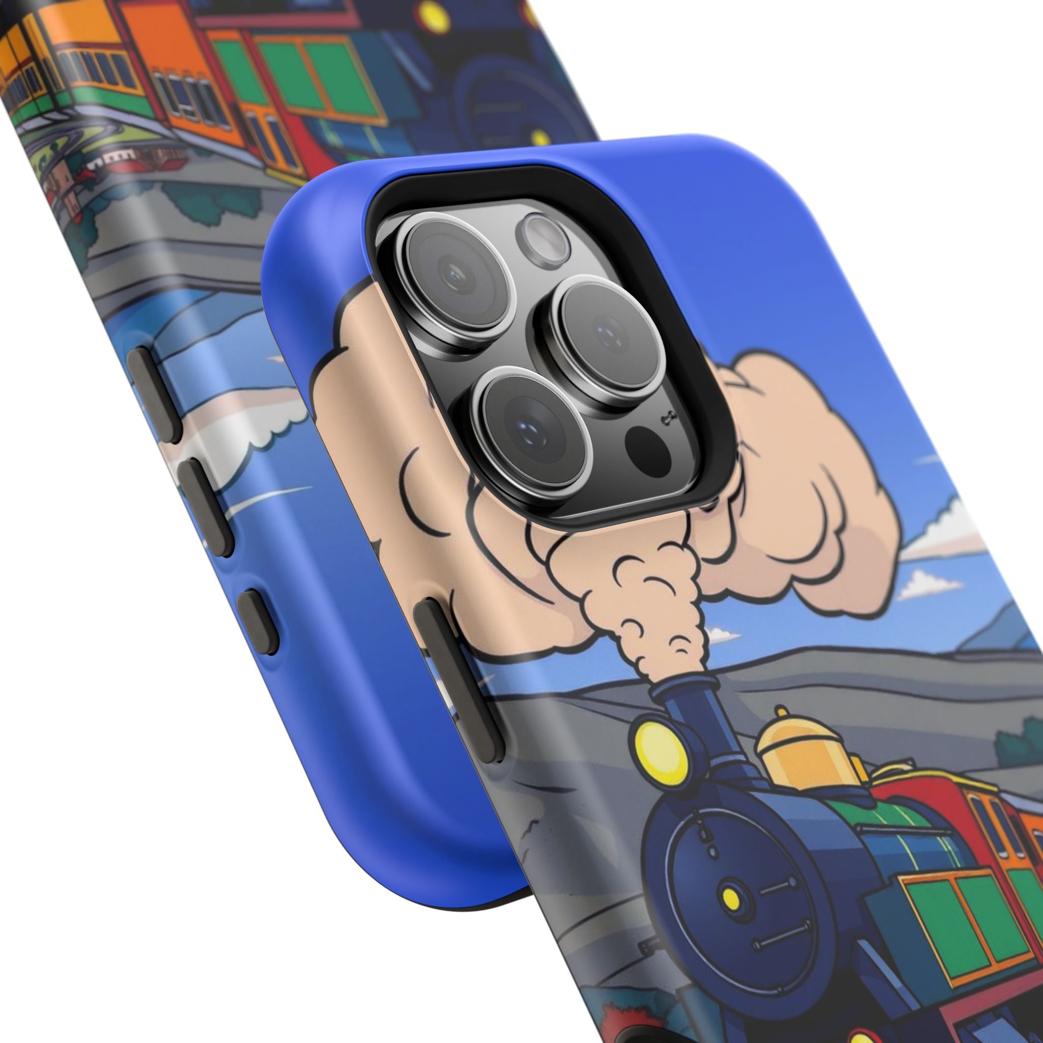 iPhone Steam Locomotive Puff Kids Fun iPhone Phone Case Gift Slim · iPhone Case