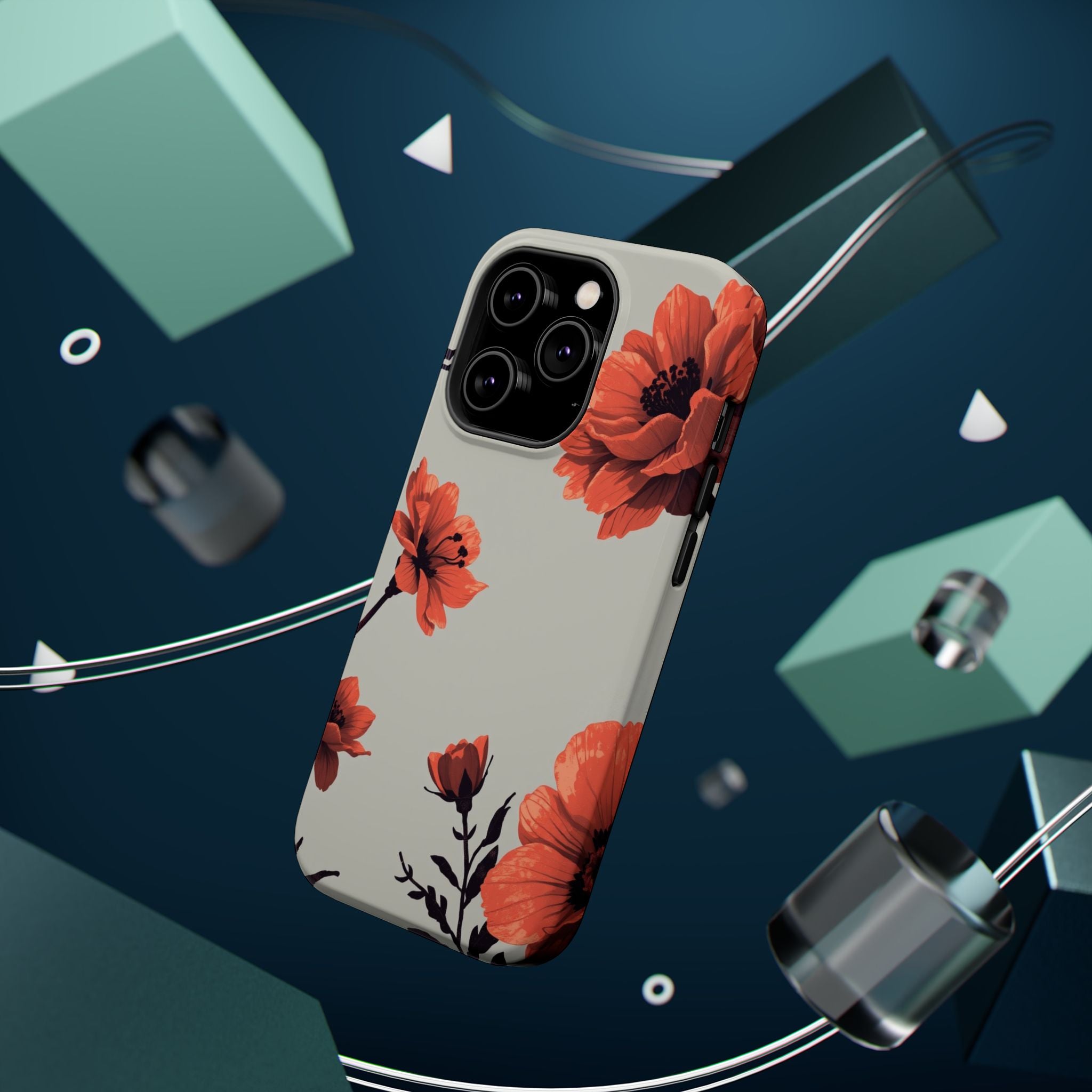 iPhone Dreamy Floral Ink Wash Design Slim Everyday iPhone 13 Designer · iPhone C