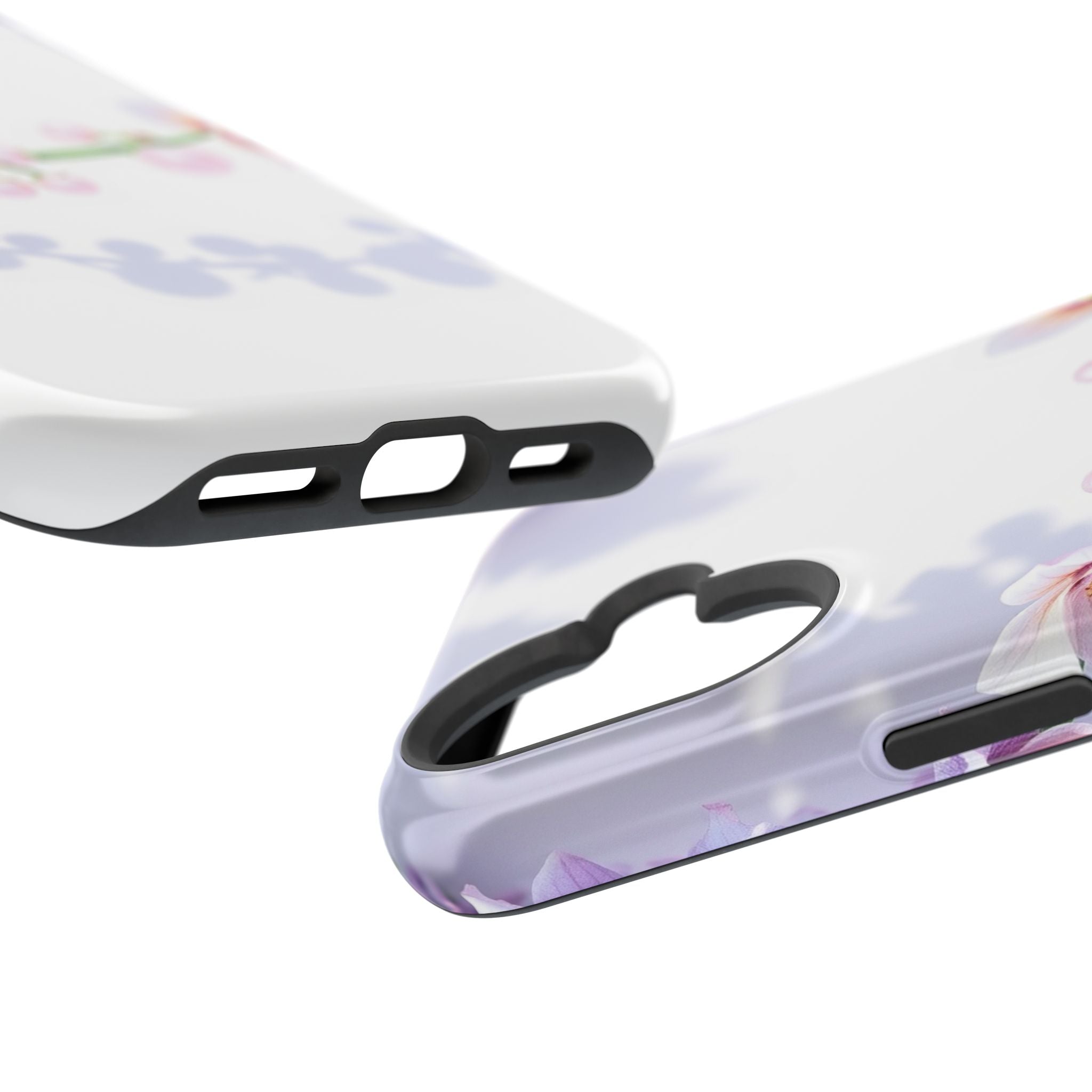 iPhone Vibrant Floral Crown Design Clean Minimal Snap Cas Slim Snap Case · iPhon