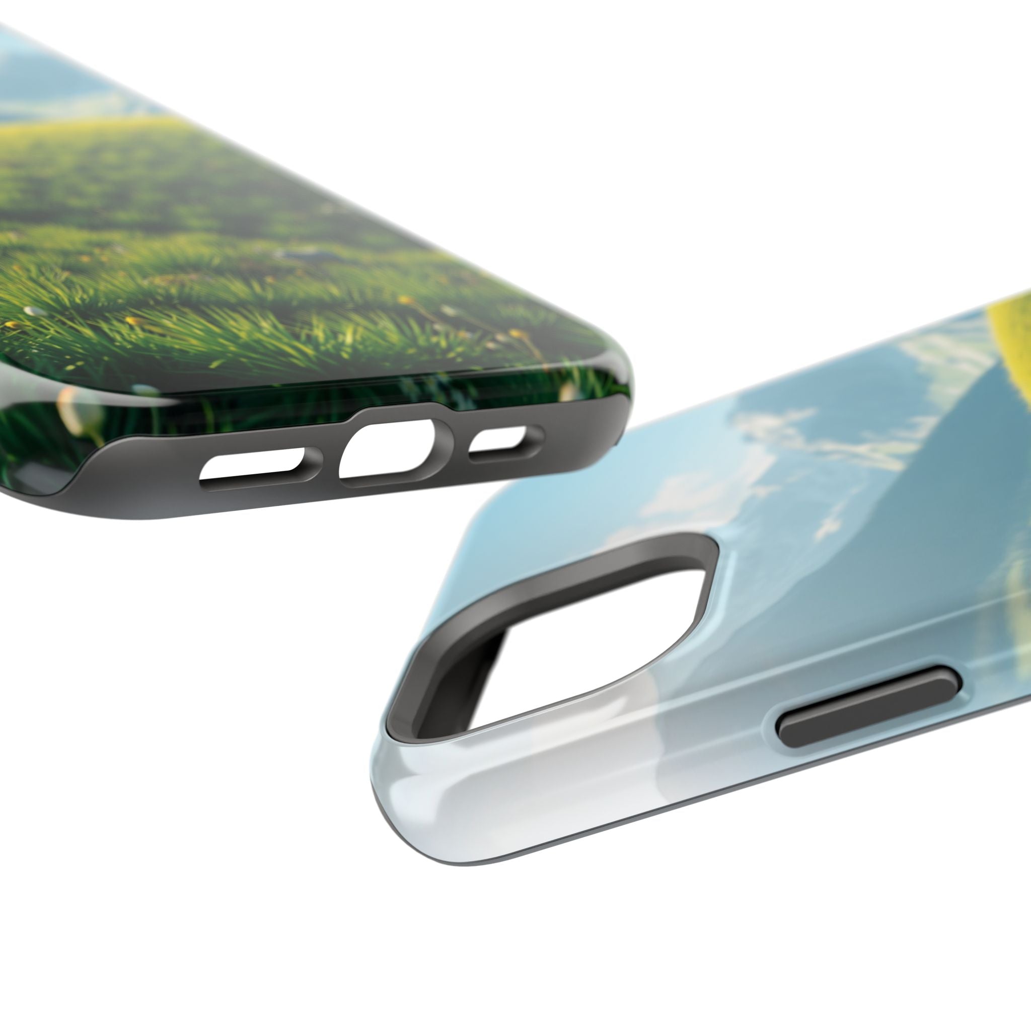 iPhone Vibrant Alpine Meadow Design Slim Everyday Designer Case · iPhone Case