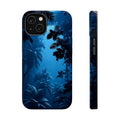 iPhone Midnight Blue And Silver Rainforest Canopy iPhone Clean Minimal · iPhone