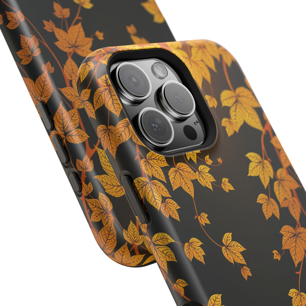 iPhone Mustard And Rust Art Nouveau Vine Slim Everyday iPhone 14 · iPhone Case