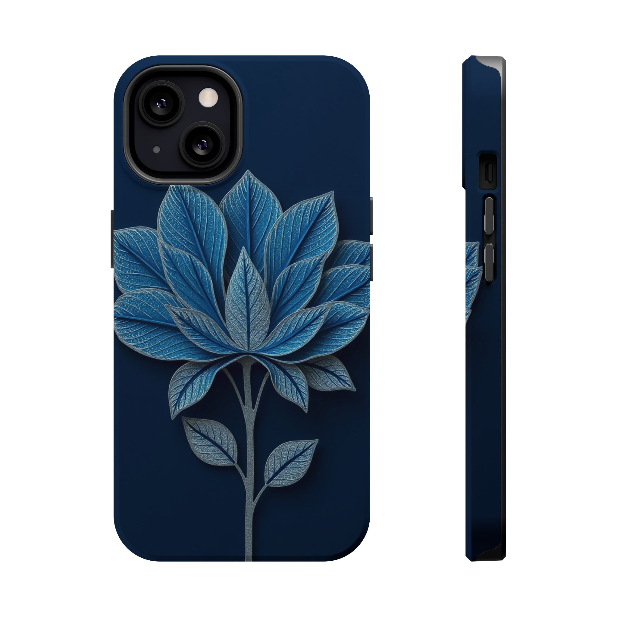 iPhone Night Bloomer Paper Cut Art Bold Modern Everyday Snap Case · iPhone Case