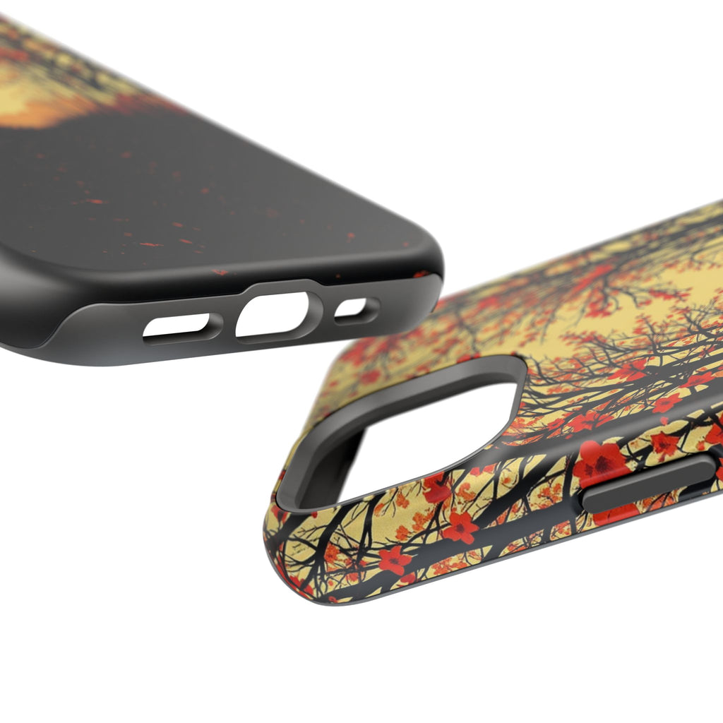 iPhone Dreamy Blossom Trail Design Bold Modern Everyday Snap Case · iPhone Case