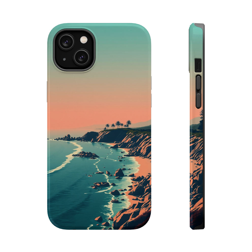 iPhone Radiant Pebble Beach Design Bold Modern Everyday Snap Case · iPhone Case