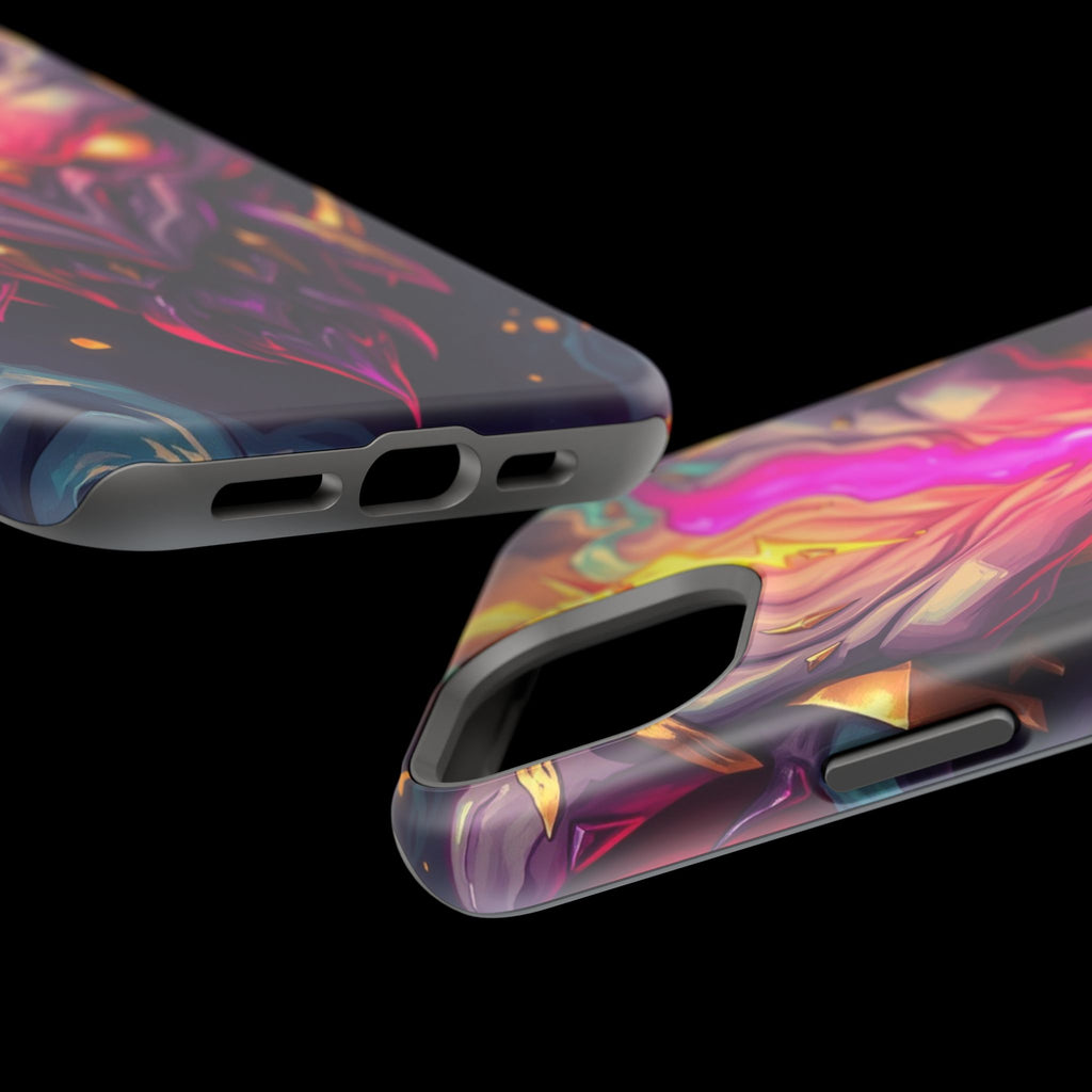 iPhone Chaos Goblin Energy Gold Foil Luxury Slim Everyday Designer Case · iPhone