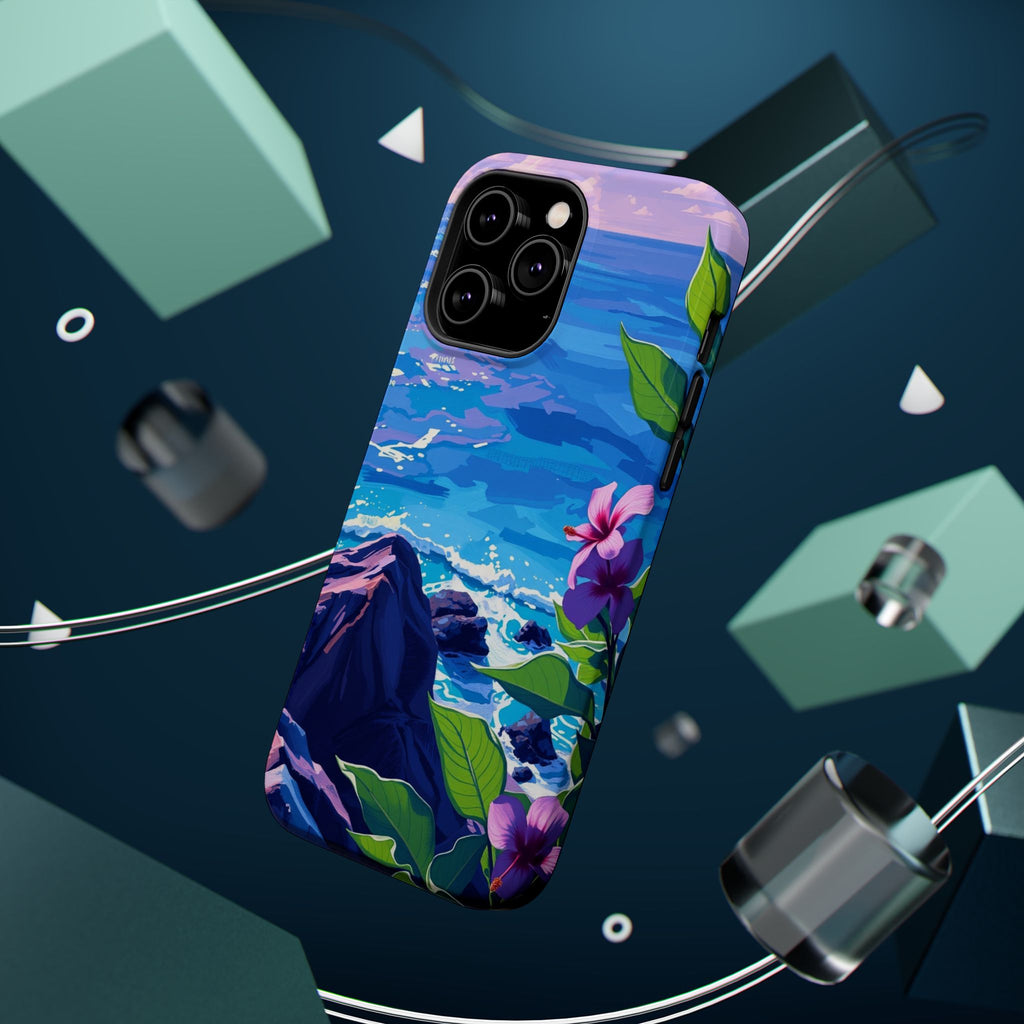 iPhone Hibiscus Coast Enchanted Art Slim Everyday Designer Case · iPhone Case
