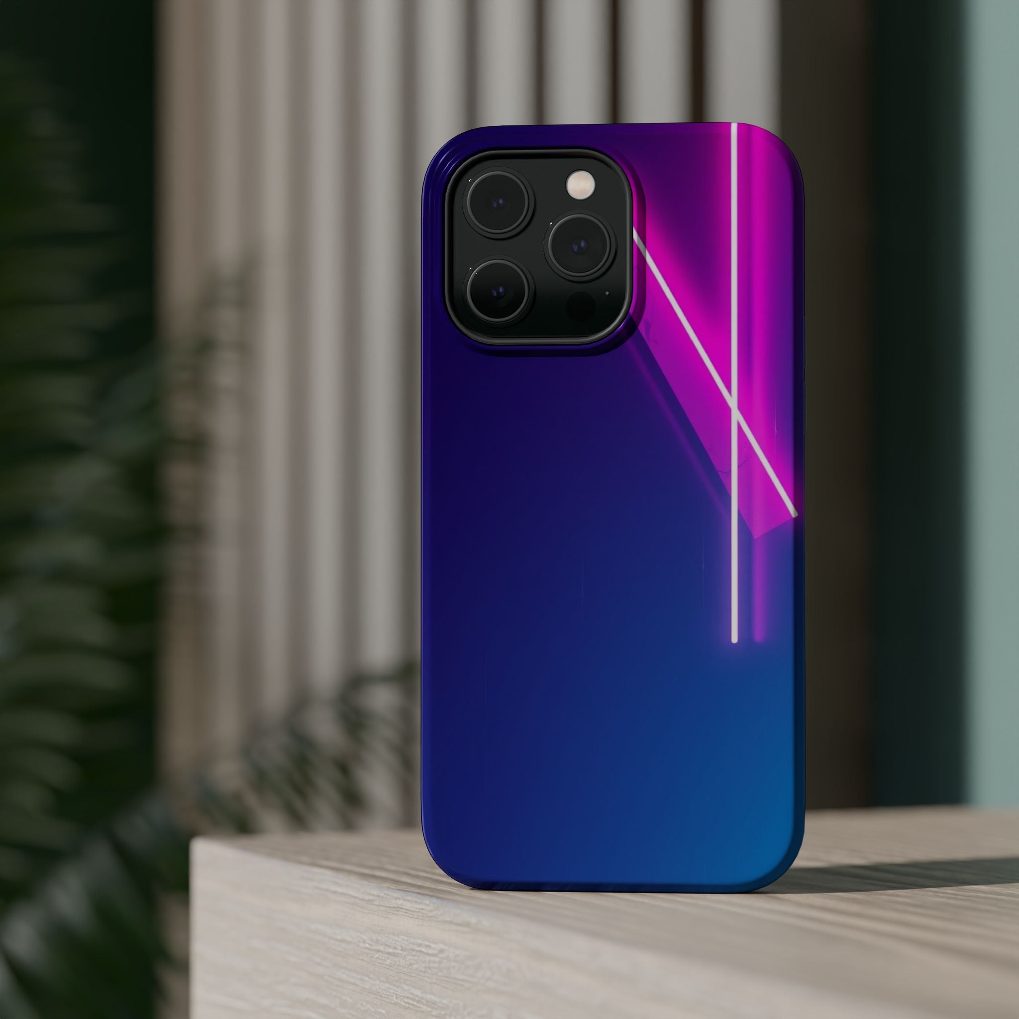iPhone 1990s Geometric Neon Electric Art Slim Everyday Designer Case · iPhone Ca