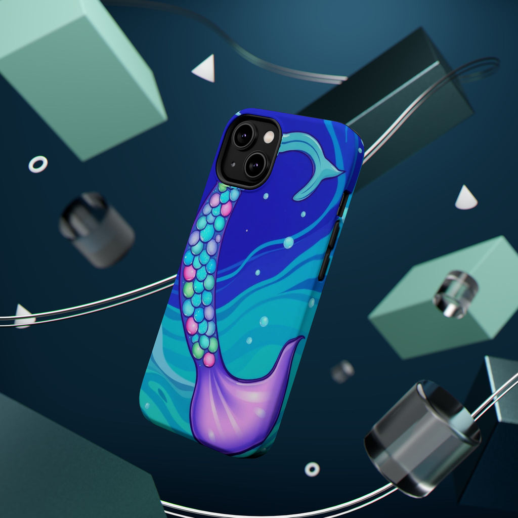 iPhone Mermaid Tail Swirl Kids Fun iPhone Phone Case Gift Artistic · iPhone Case
