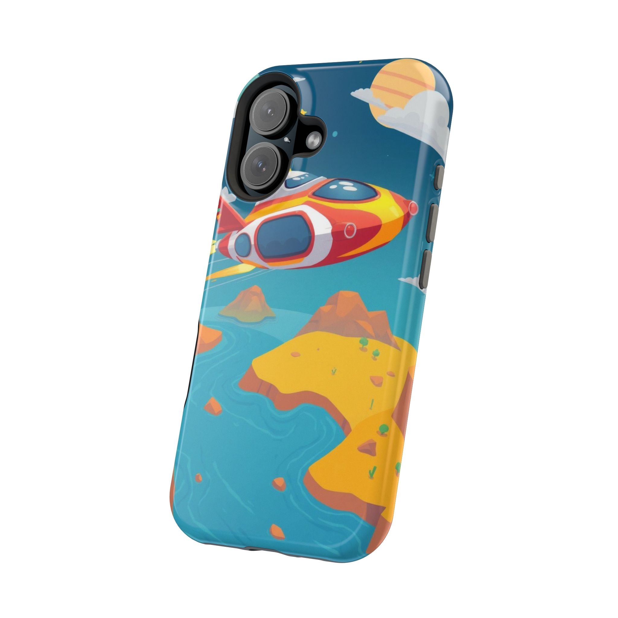 iPhone Hovercraft Glide Kids Fun Clean iPhone Phone Case Gift Minimal · iPhone C