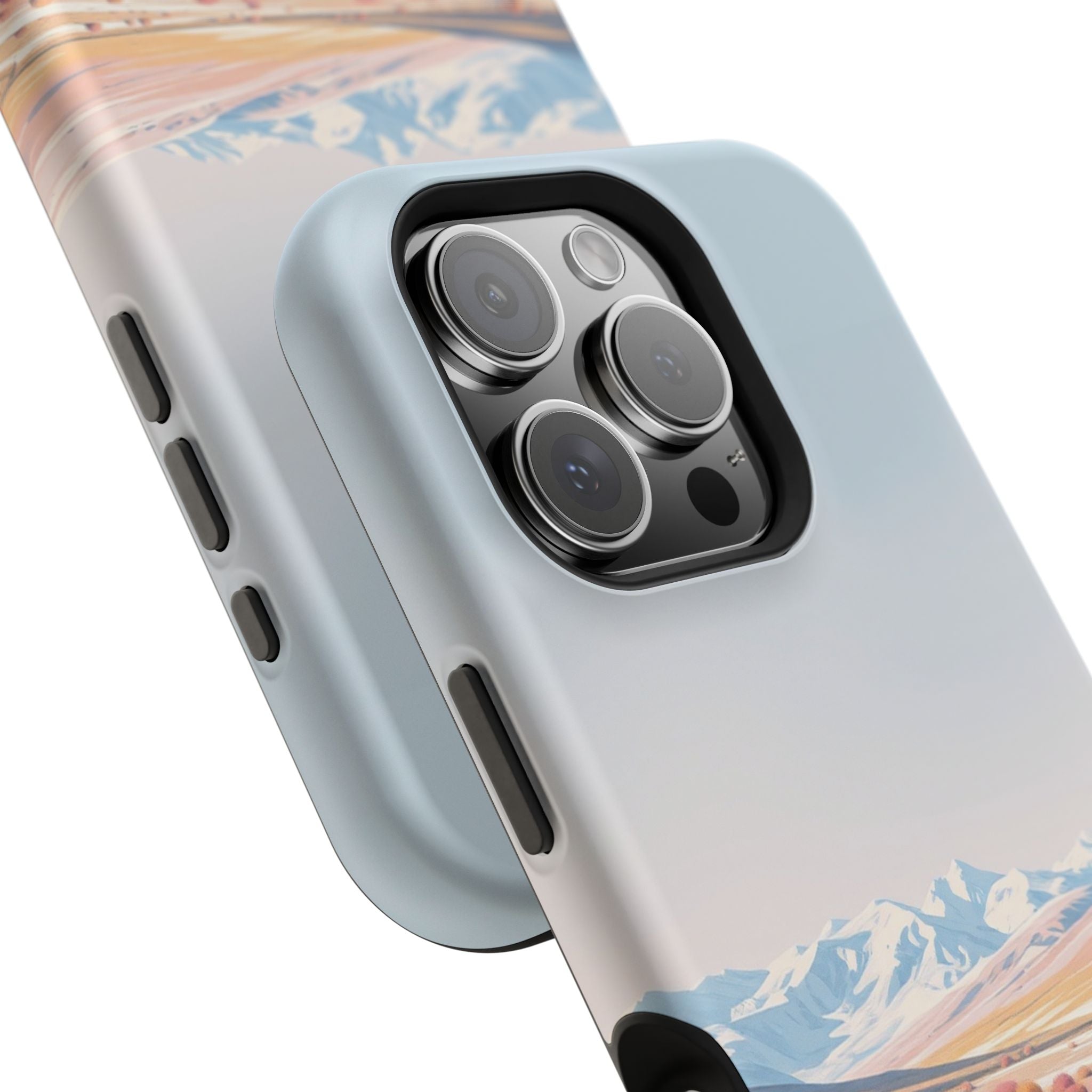 iPhone Vibrant Arctic Tundra Design Slim Everyday Designer Case · iPhone Case