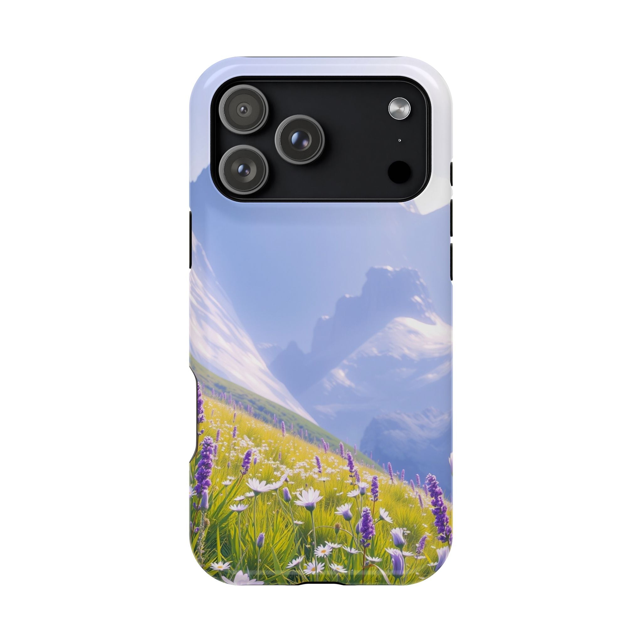 iPhone Lavender And Pearl Alpine Meadow Slim Everyday iPhone Designer · iPhone C