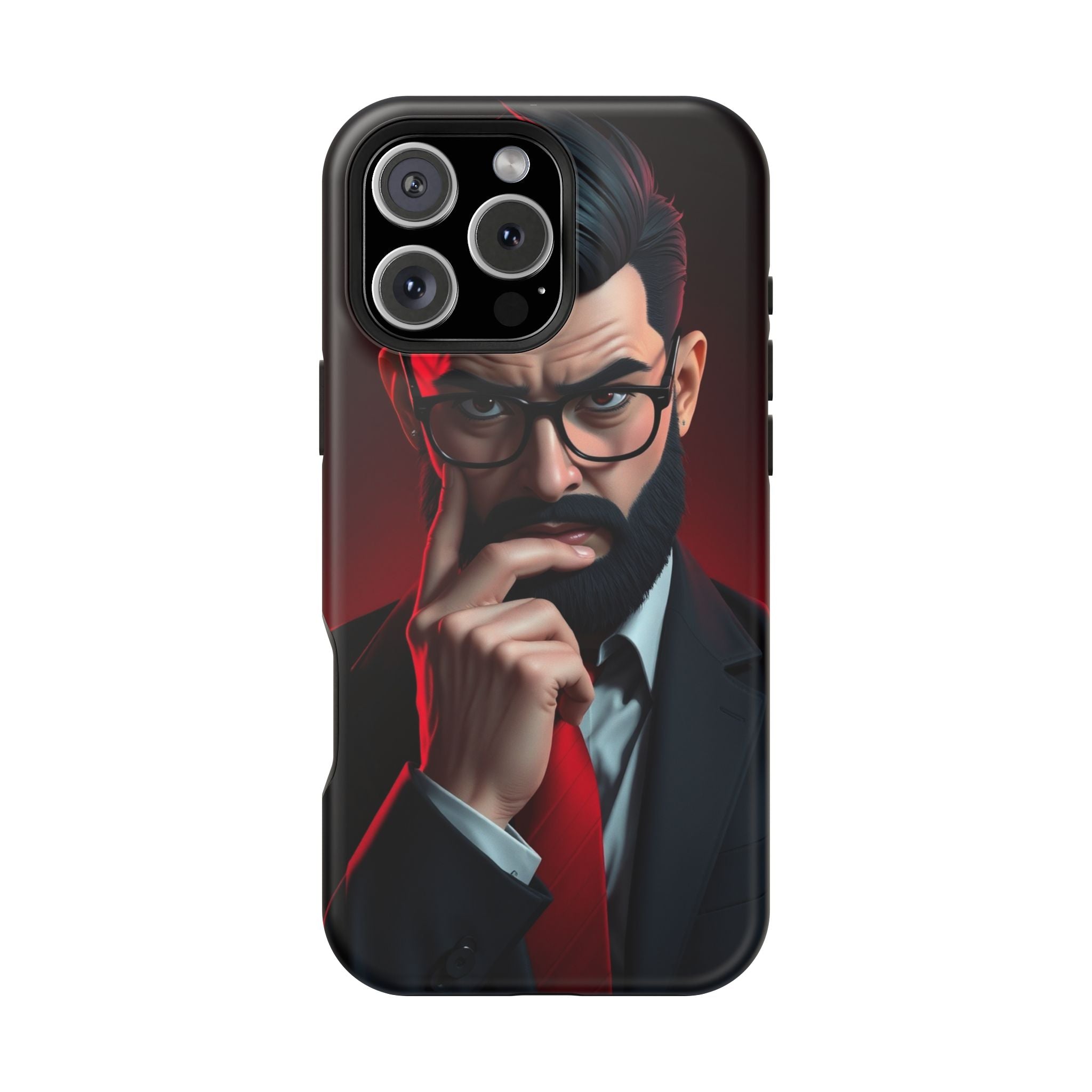 iPhone Vibrant Professional Overthinker Design Soft Finish Everyday Case · iPhon