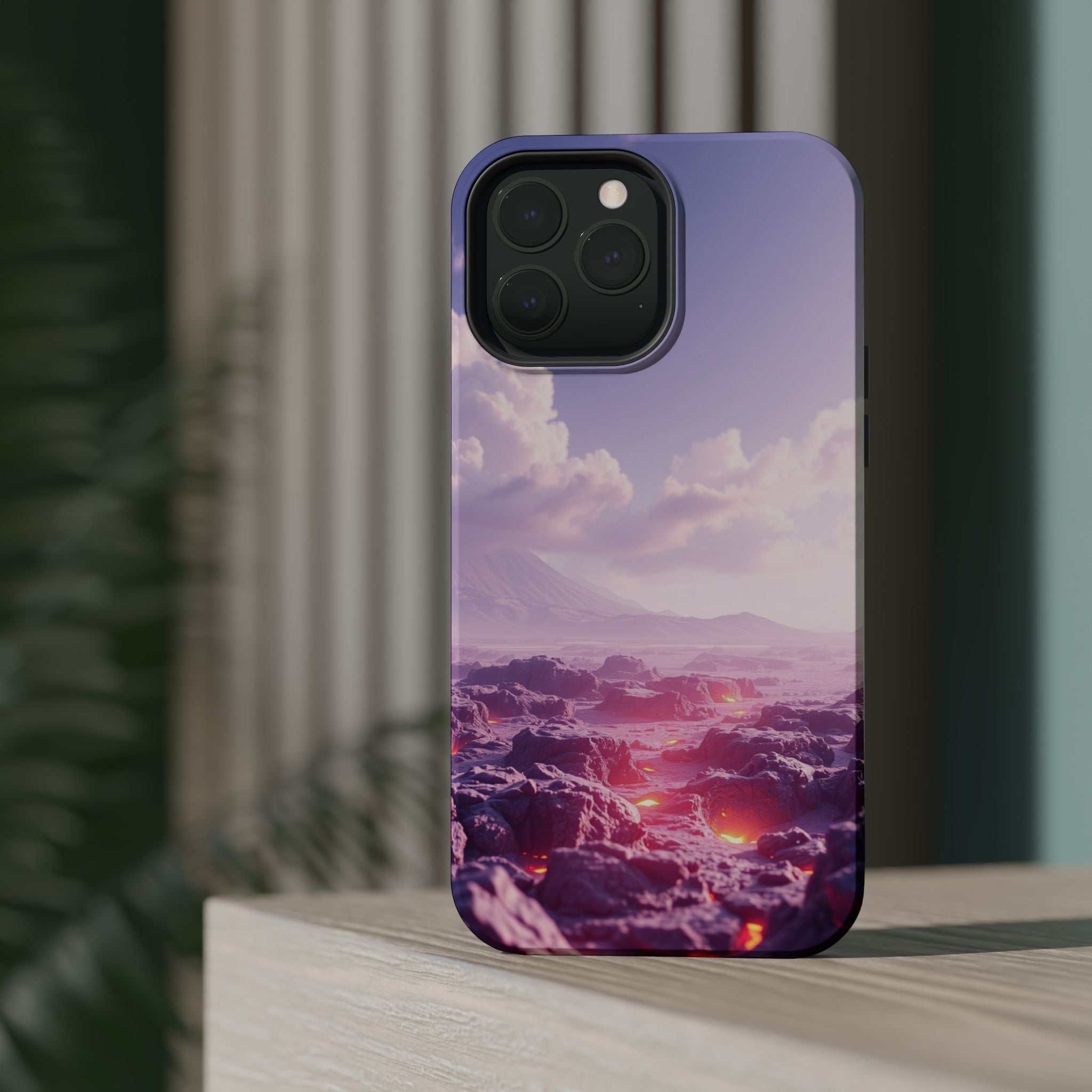 iPhone Lava Field Cinematic Art Slim Everyday Designer Case · iPhone Case