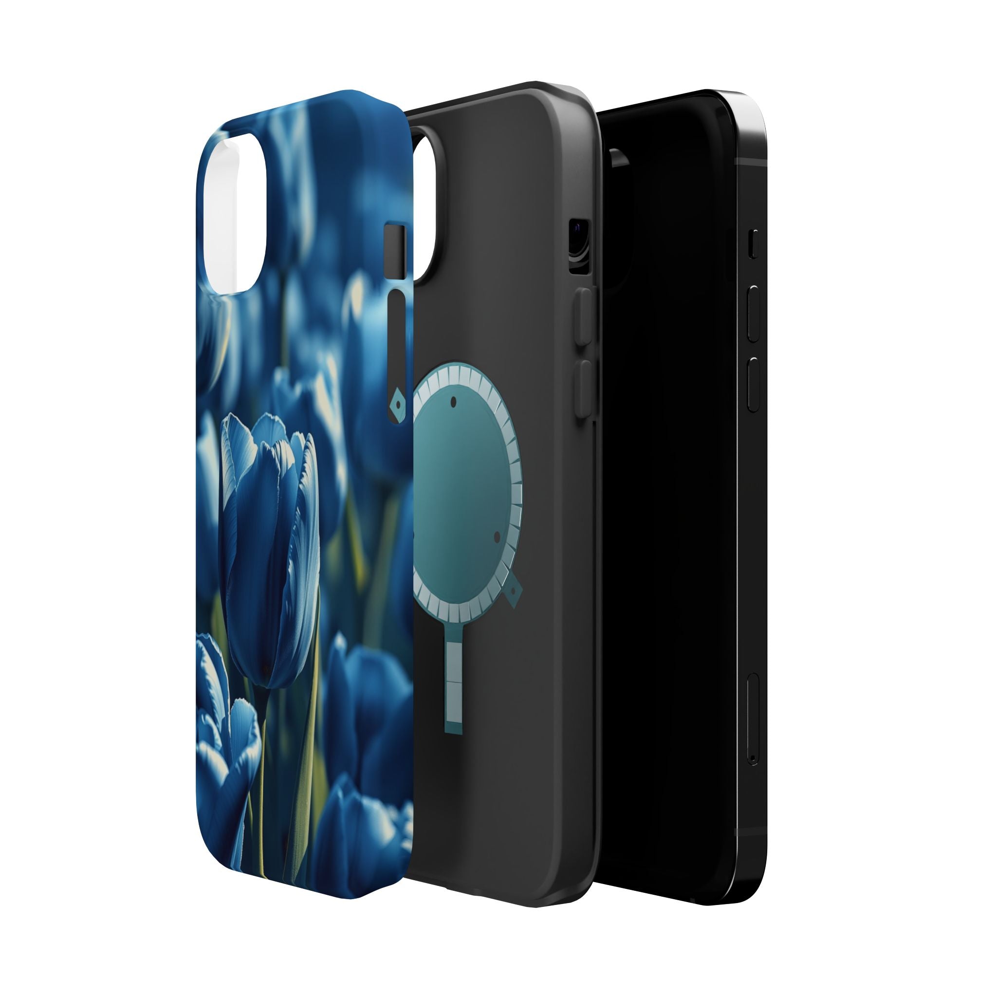 iPhone Tulip Row Oil Painting Impressionist Slim iPhone Everyday · iPhone Case