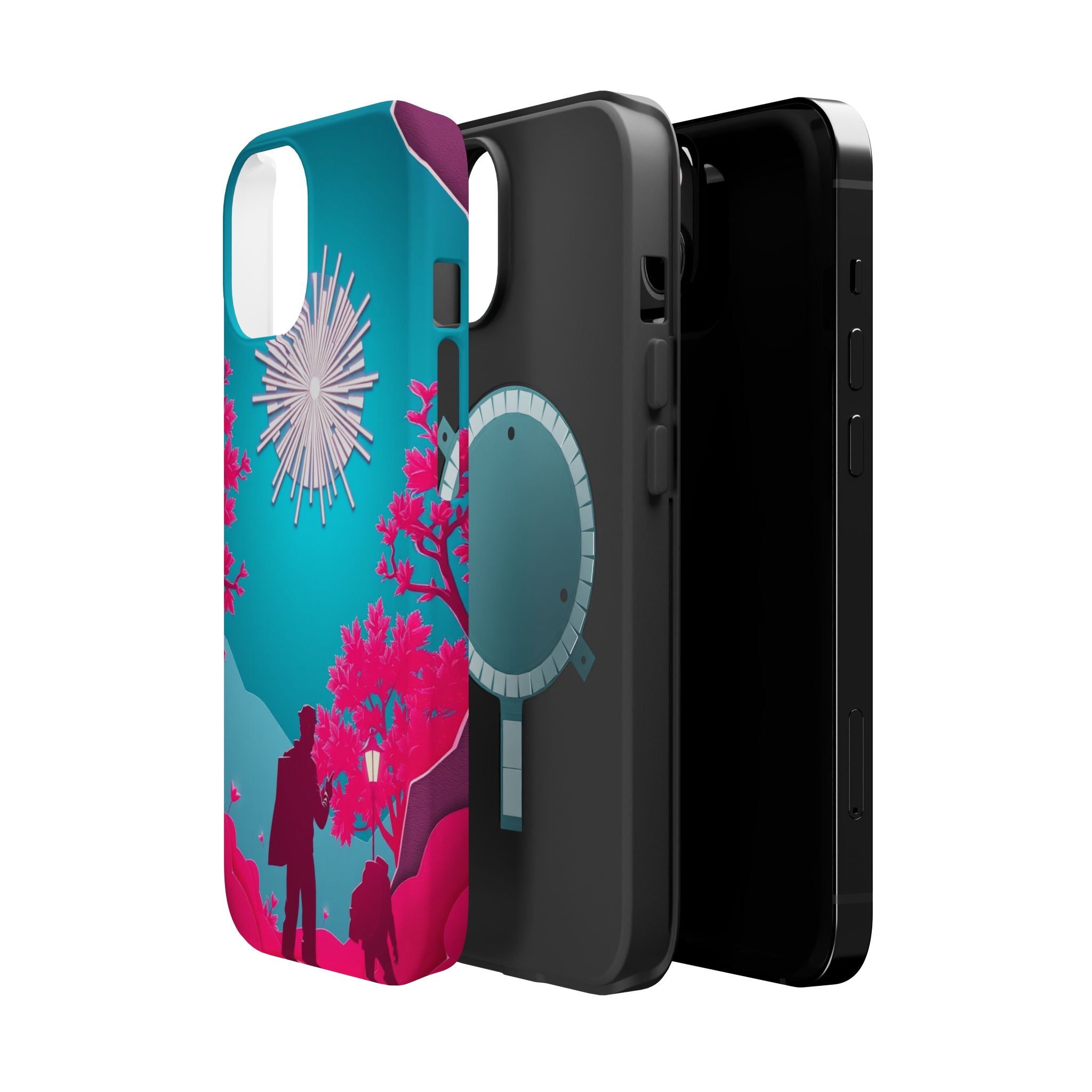 iPhone Bud Burst Paper Cut Art Slim Everyday Designer Case · iPhone Case