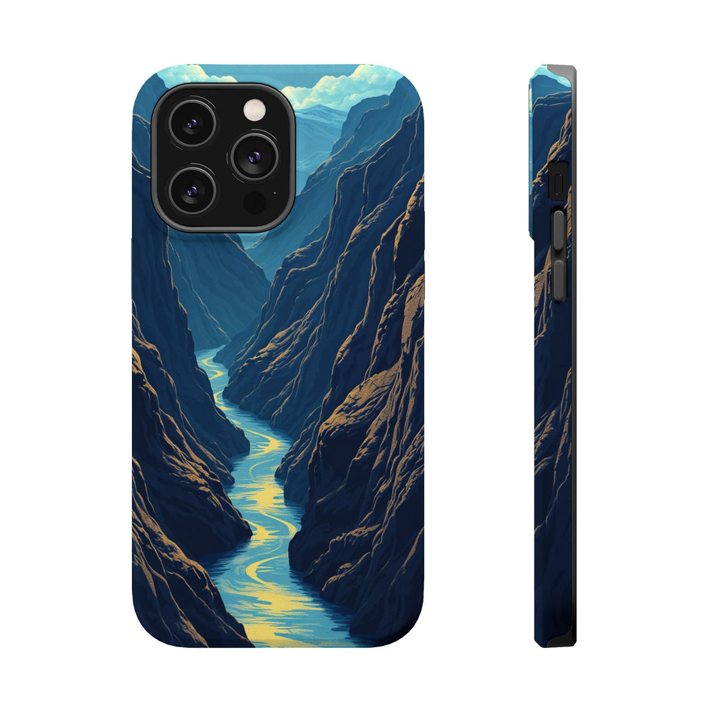 iPhone River Canyon Gold Foil Luxury Slim Everyday Designer Case · iPhone Case