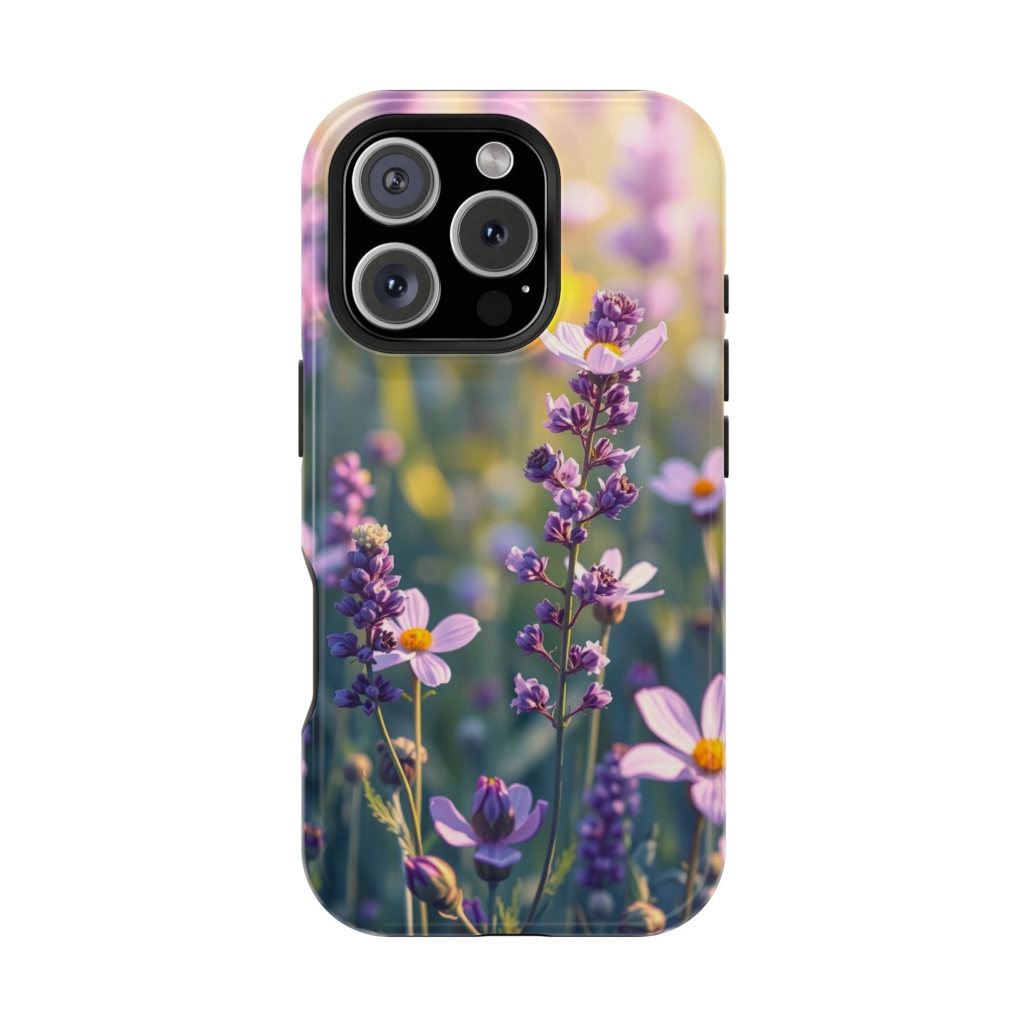 iPhone Lavender And Pearl Wildflower Field Slim iPhone Everyday · iPhone Case
