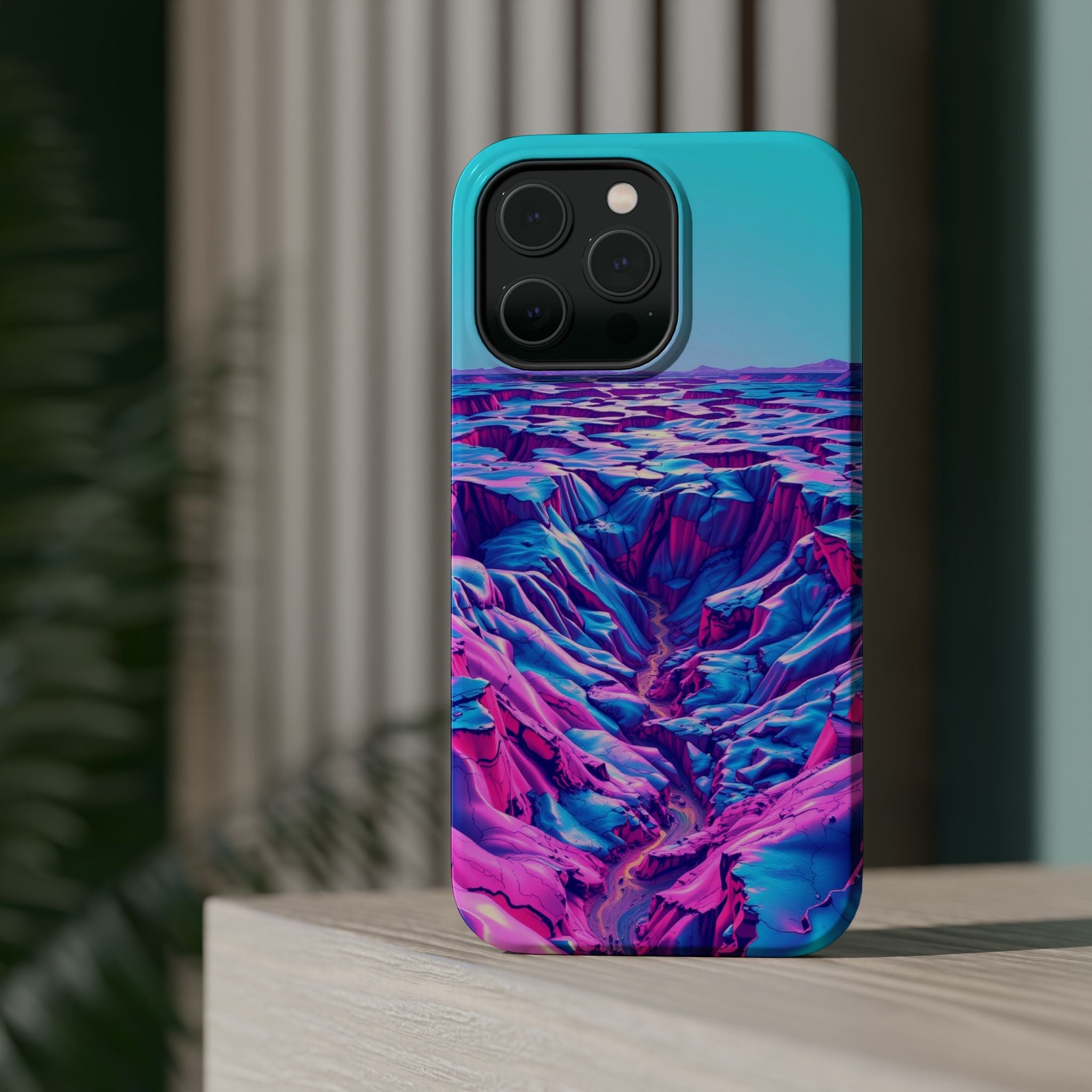 iPhone Lava Field Holographic Iridescent Slim Everyday iPhone Designer · iPhone