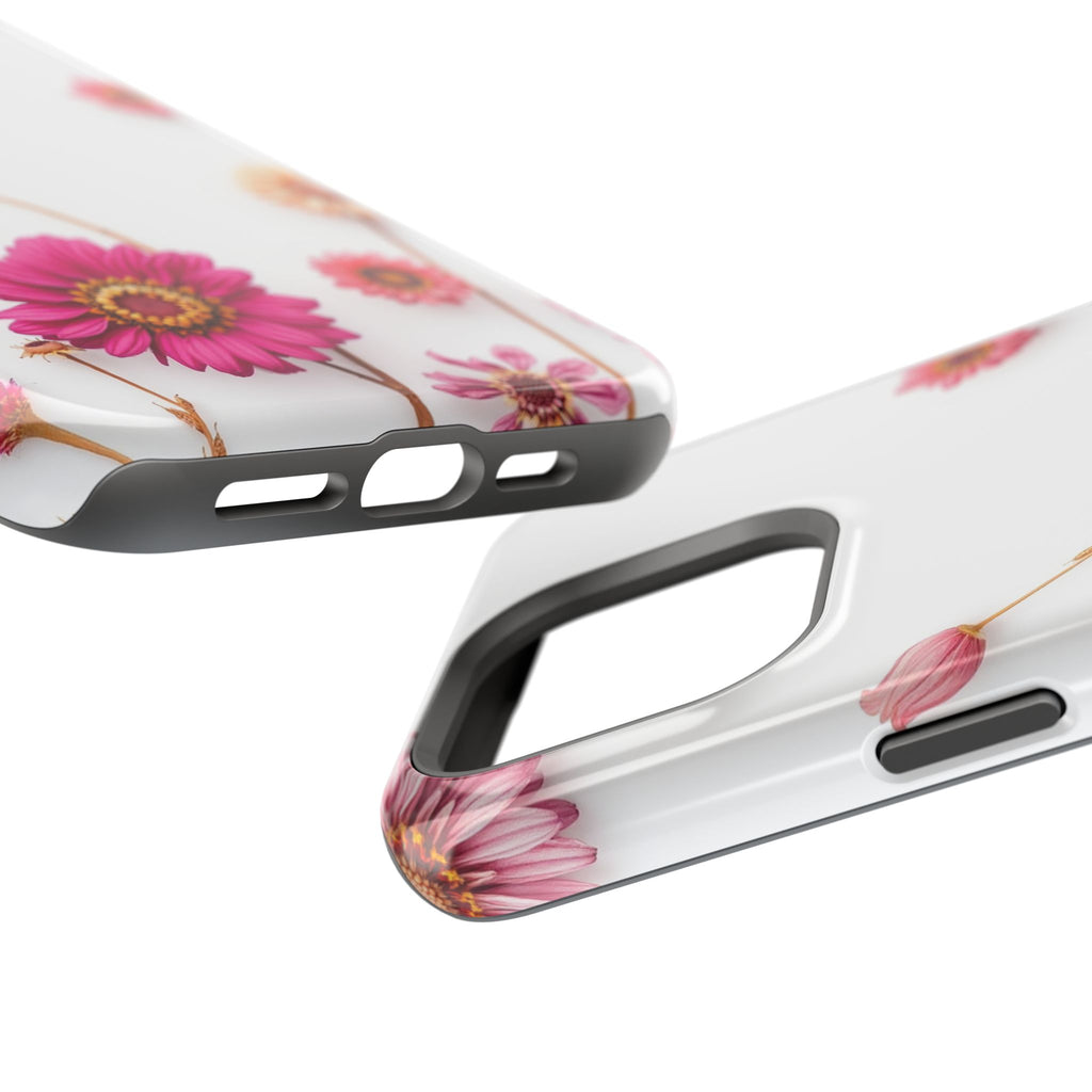 iPhone Earthy Dried Flower Flat Lay Design Slim iPhone Everyday · iPhone Case