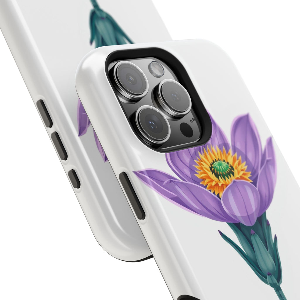 iPhone Indigo And Violet Desert Flower Slim Everyday Designer Case · iPhone Case