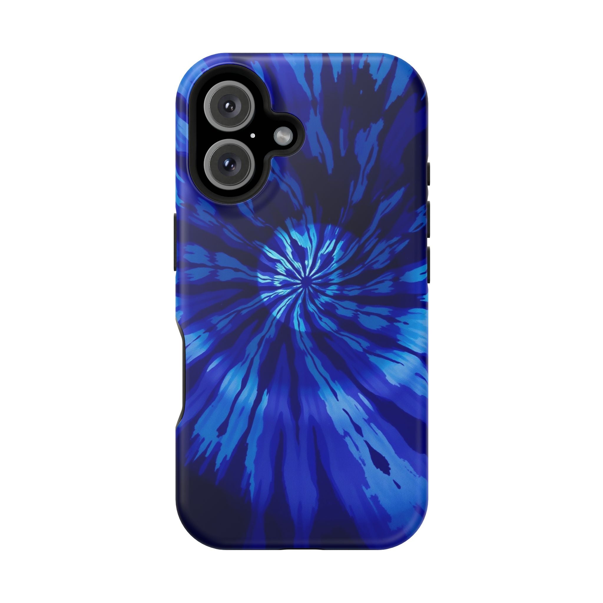 iPhone Tie-Dye Vortex Dark Gothic Ink Slim Everyday Designer Case · iPhone Case