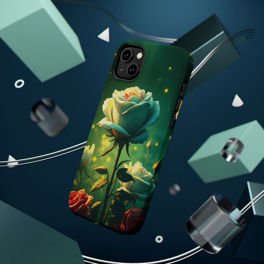 iPhone Earthy Rose Garden Design Bold Modern Everyday Snap Case · iPhone Case