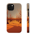 iPhone Cypress Swamp Electric Art 10 Slim Everyday Designer Case · iPhone Case