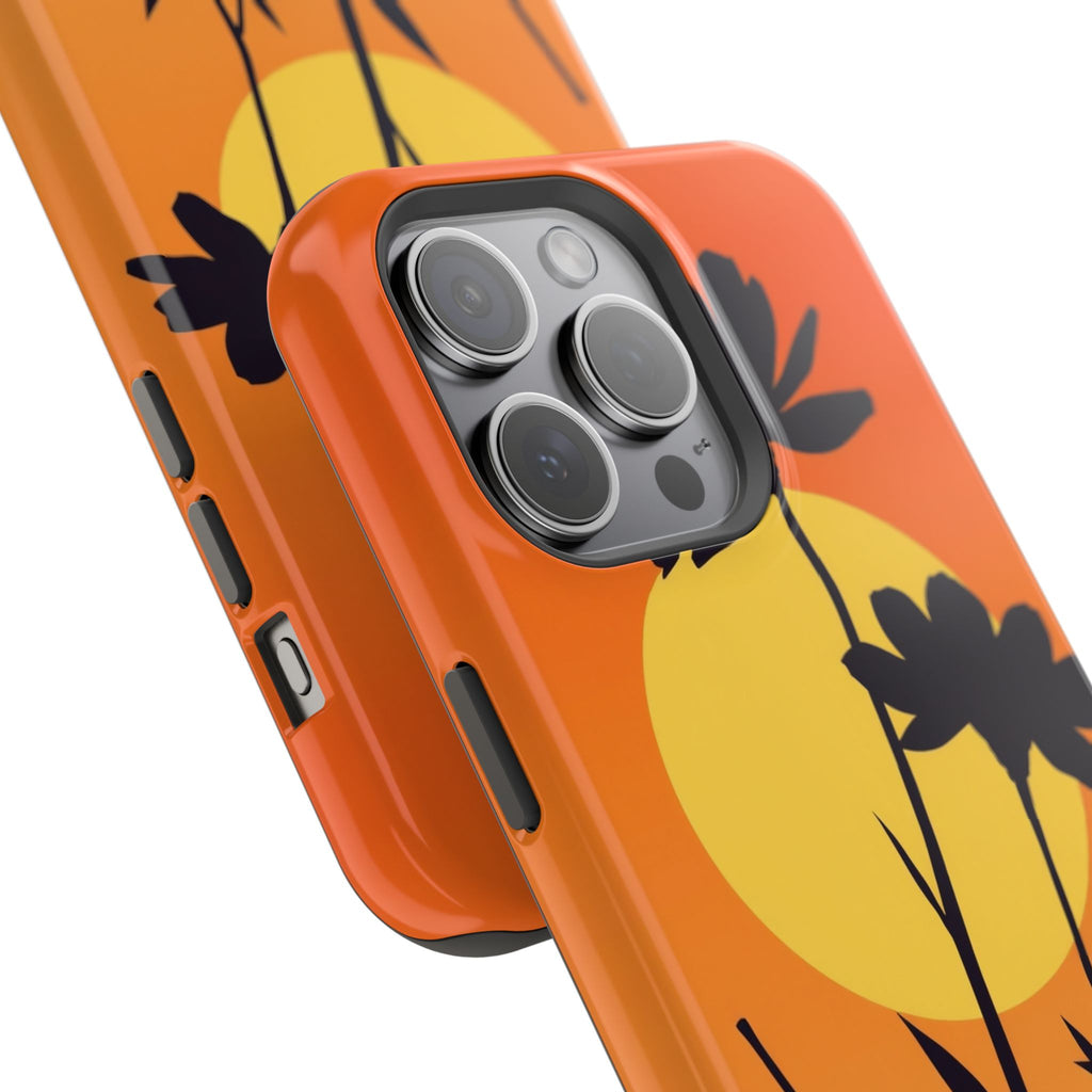 iPhone Vibrant Floral Silhouette Design Slim Everyday iPhone Designer · iPhone C
