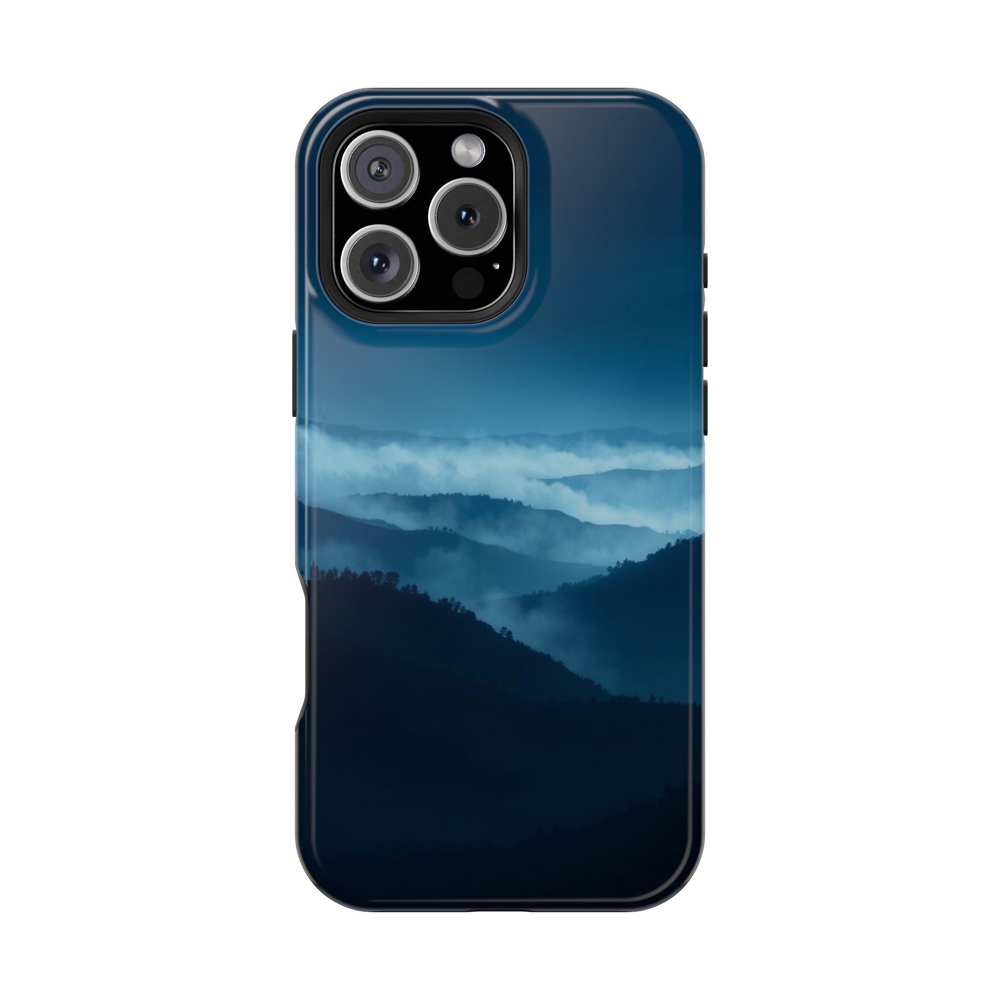 iPhone Earthy Fog Rolling Over Hills Design Slim iPhone Everyday · iPhone Case
