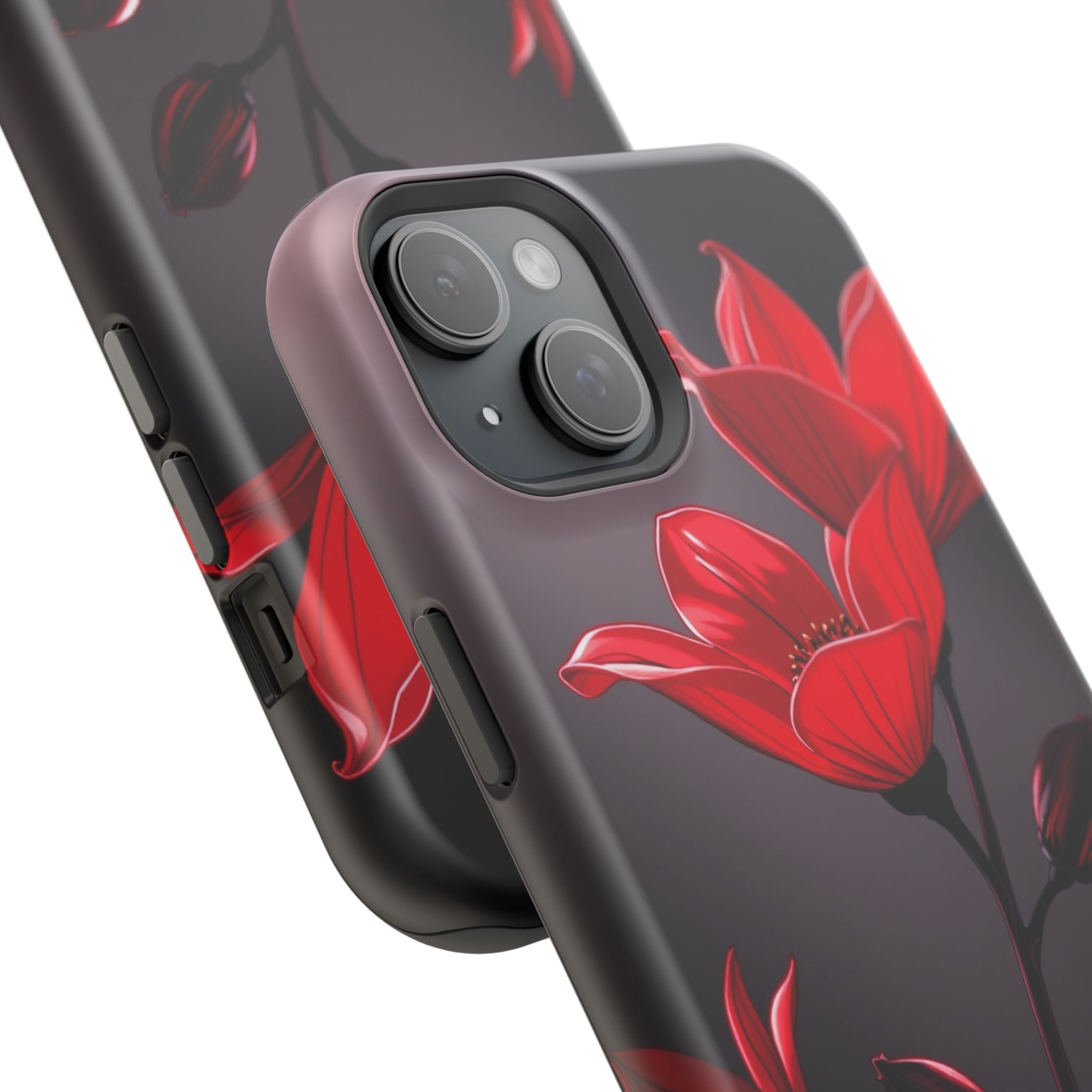 iPhone Dreamy Neon Floral Design Bold Modern Everyday Snap Case · iPhone Case