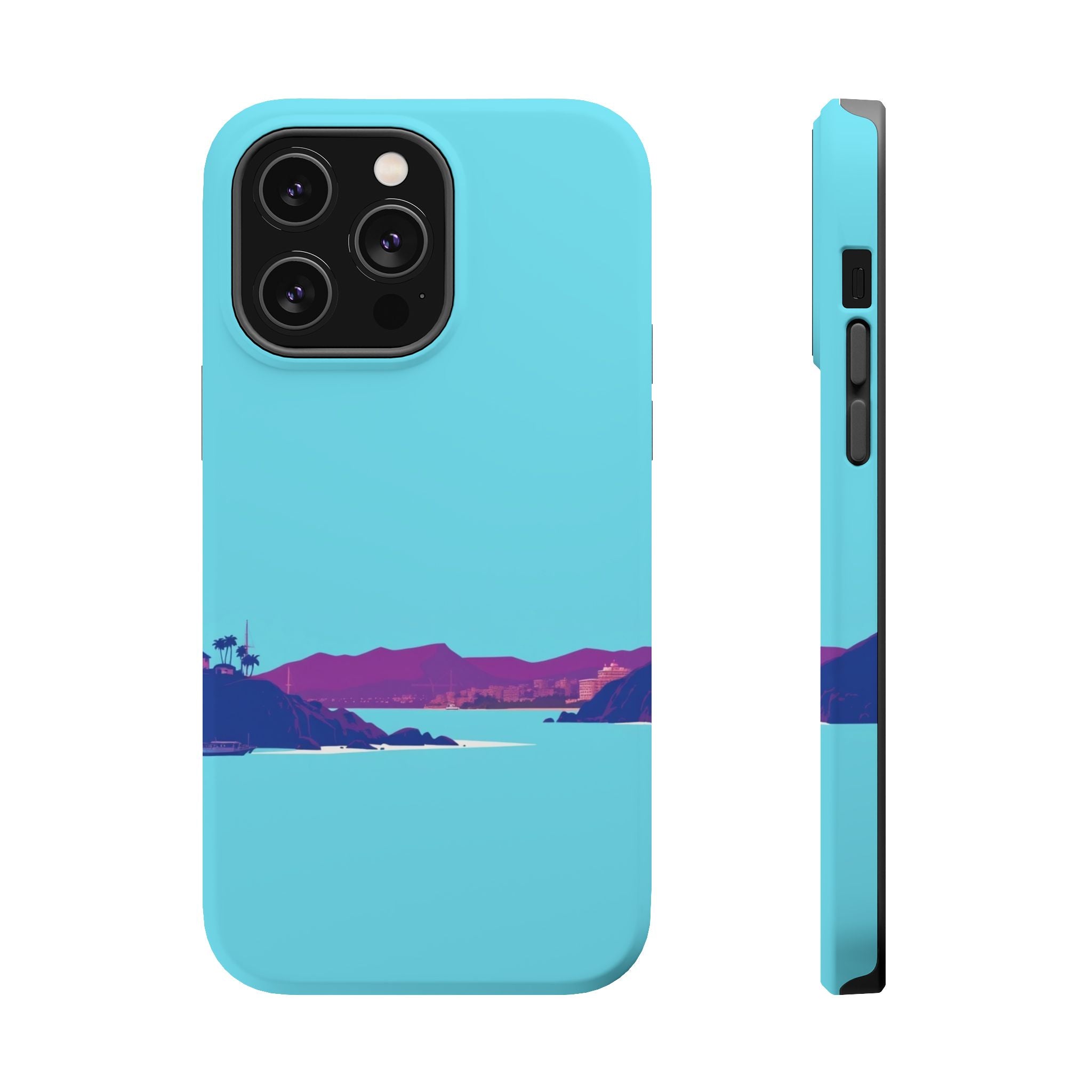 iPhone Hibiscus Coast Mystic Art Bold Modern Everyday Snap Case · iPhone Case