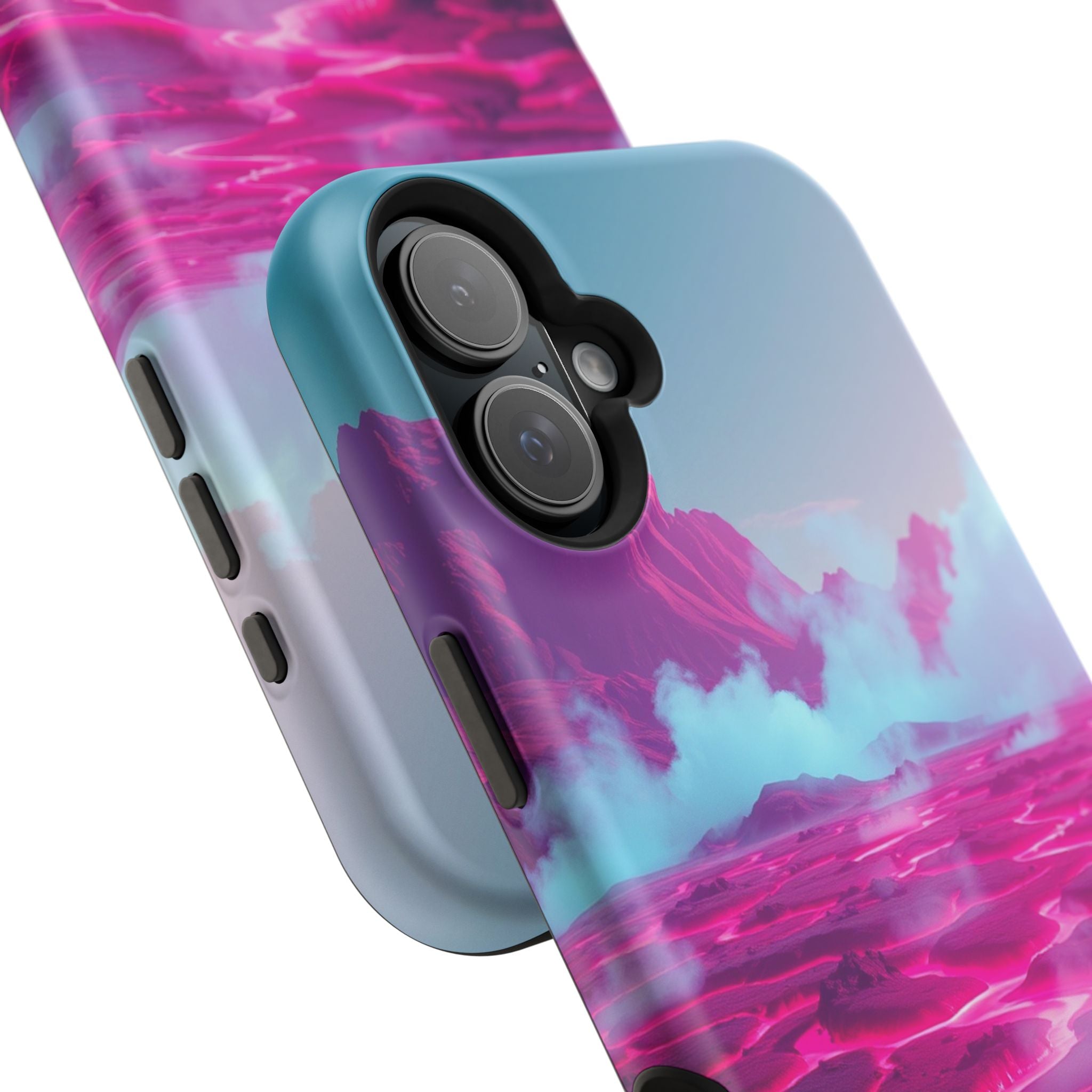 iPhone Lava Field Bold Art 17 Slim Everyday Designer Case · iPhone Case