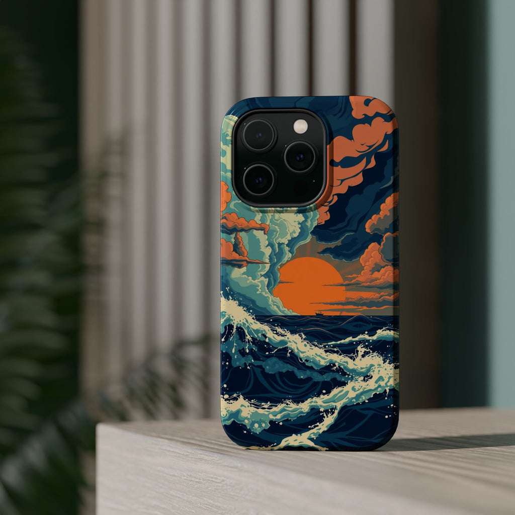 iPhone Storm at Sea Enchanted Art 16 Slim Everyday Designer Case · iPhone Case